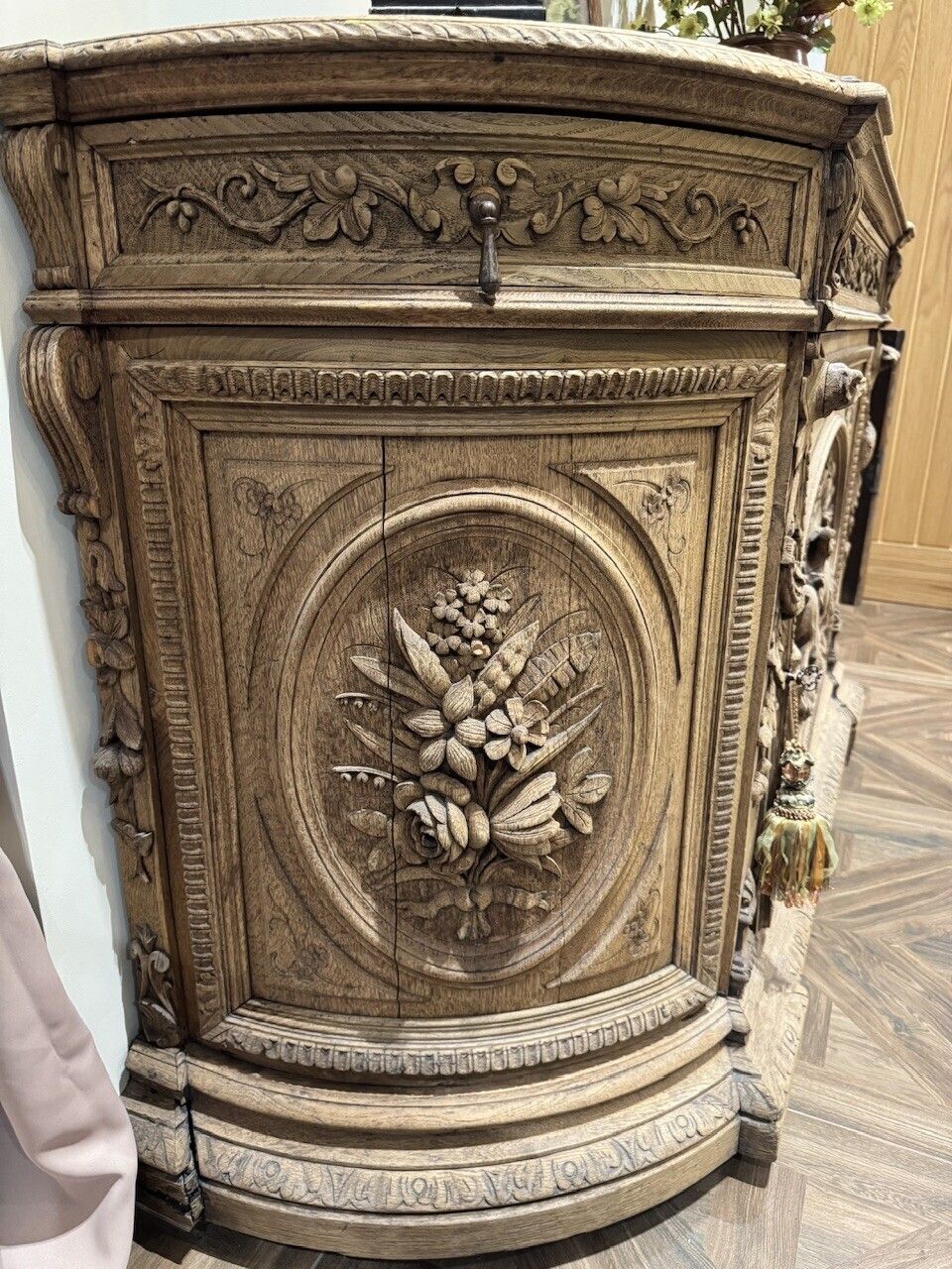 Wonderful Rare French Oak Hunting Sideboard photo 3000.0