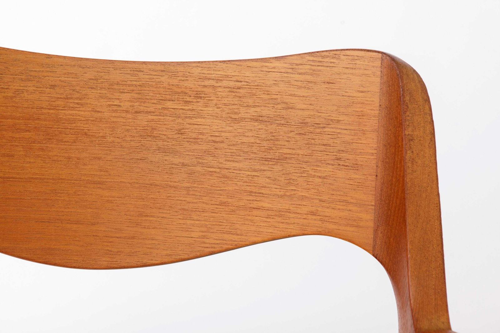 Niels O Moller Model 55 Fauteuil, Deense Teakhouten Lounge Stoel, Mid Century Modern Stoel, Vintage Scandinavisch Design Jaren 1950, Met Reparatie photo vintage