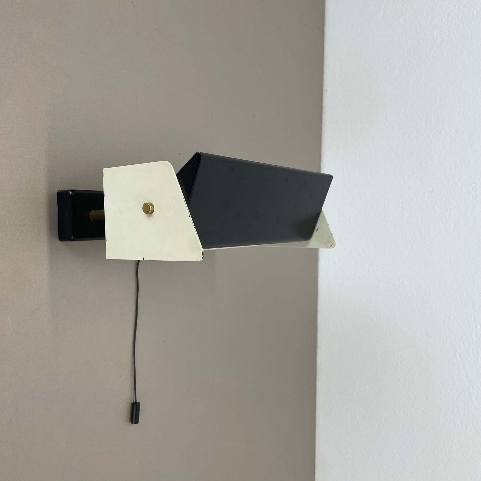 Lighting Rare Cubic Charlotte Perriand Les Arcs Style Wall Light By Cosack, Germany 1960s photo