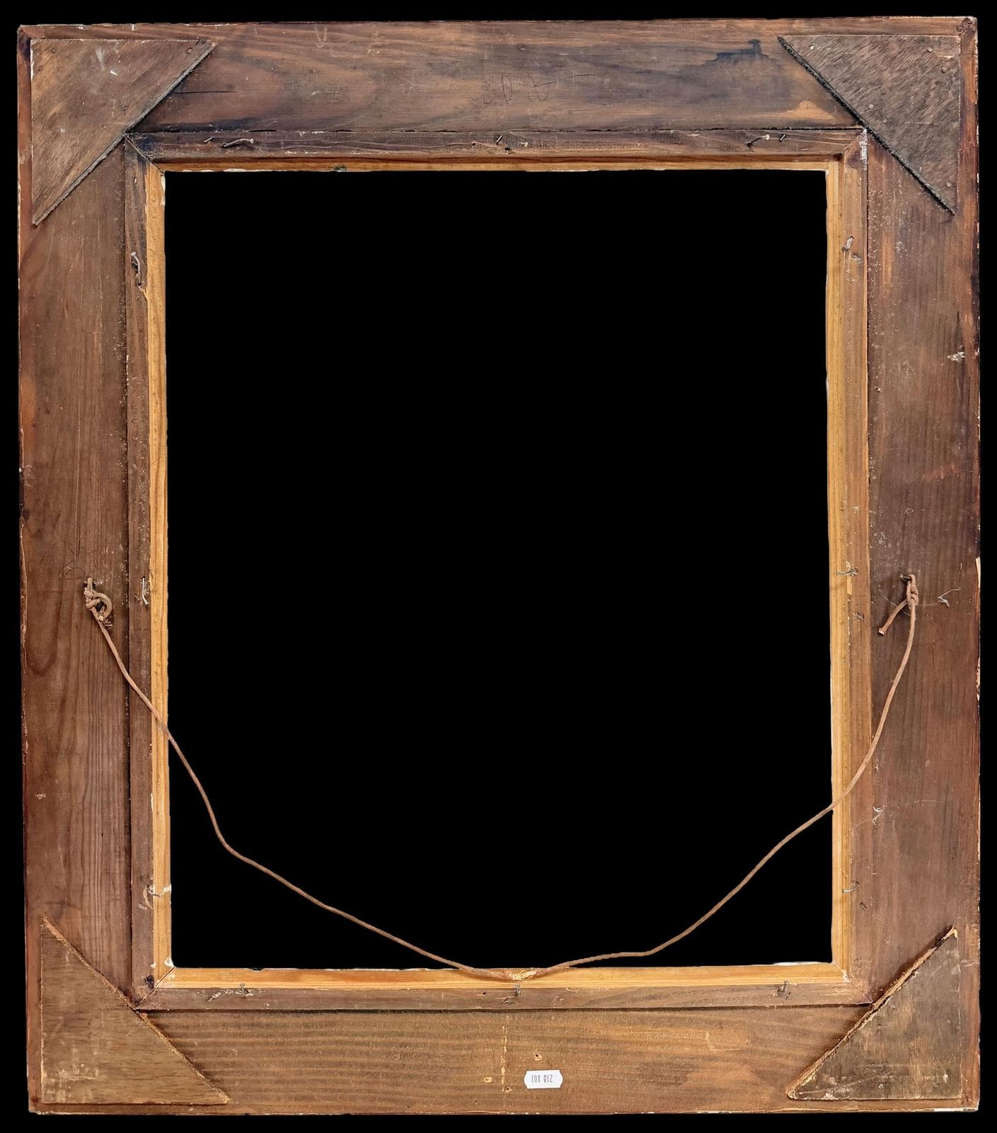 French School French Painted & Parcel Gilt Picture Frame Decorative Wall Art Frame Mid 20th Century. photo for sale