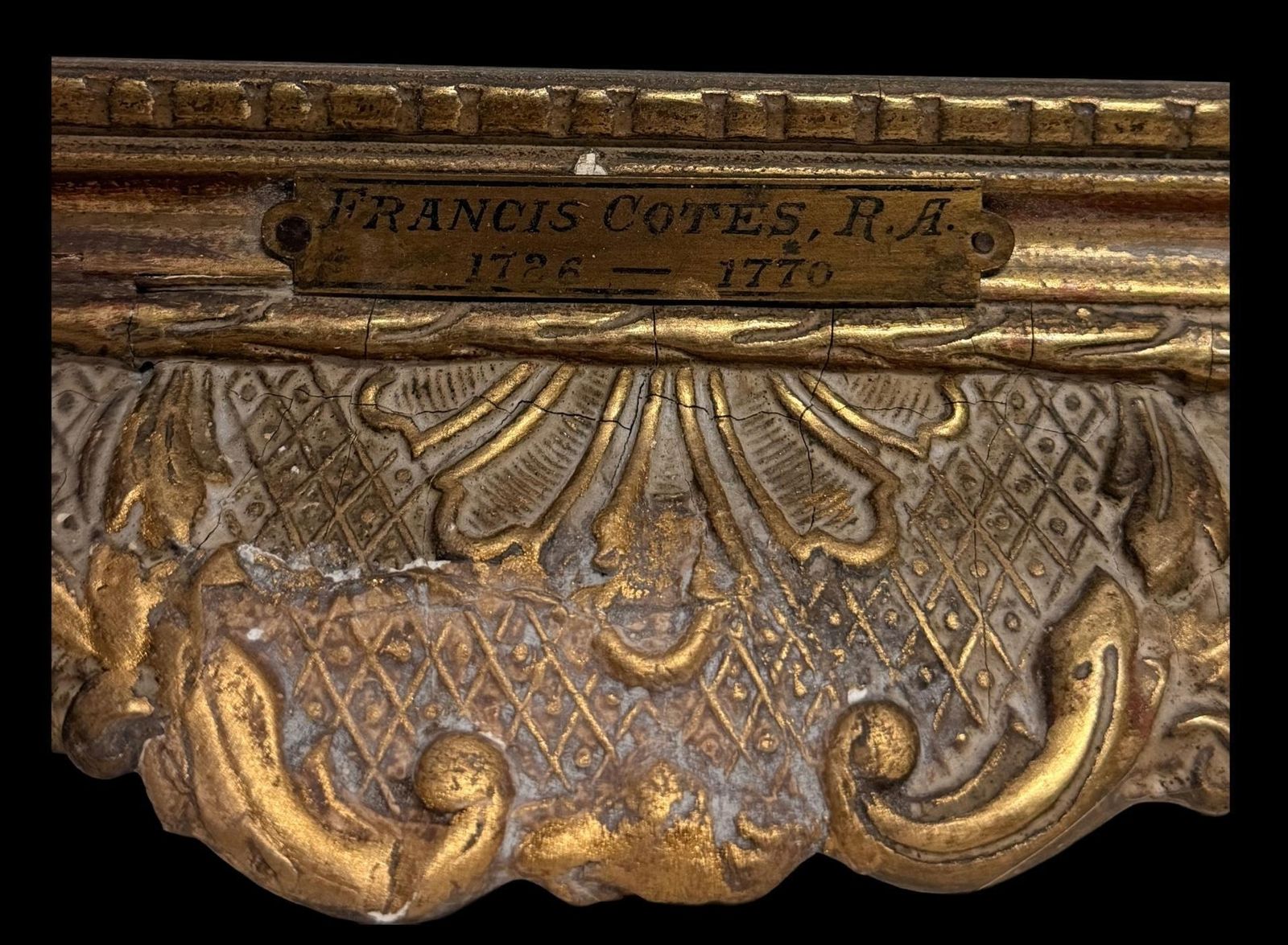 18th Century Style Giltwood Picture Frame, English School, 28x24 Inches 18th Century. photo 572.0