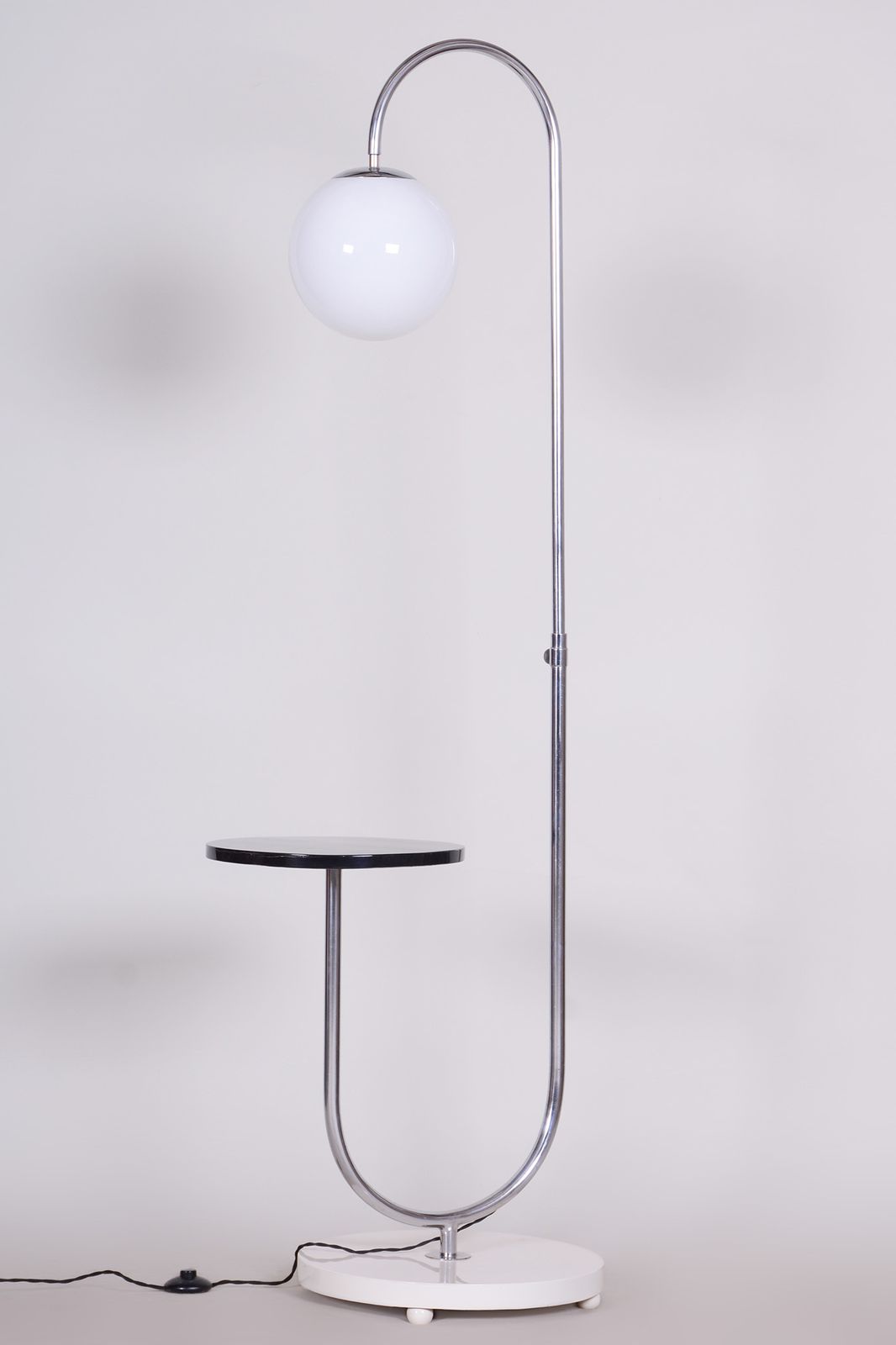 Art Deco Floor Lamp Made ´30s. Designed By Halabala, Made By Up Závody. Restored photo vinterior