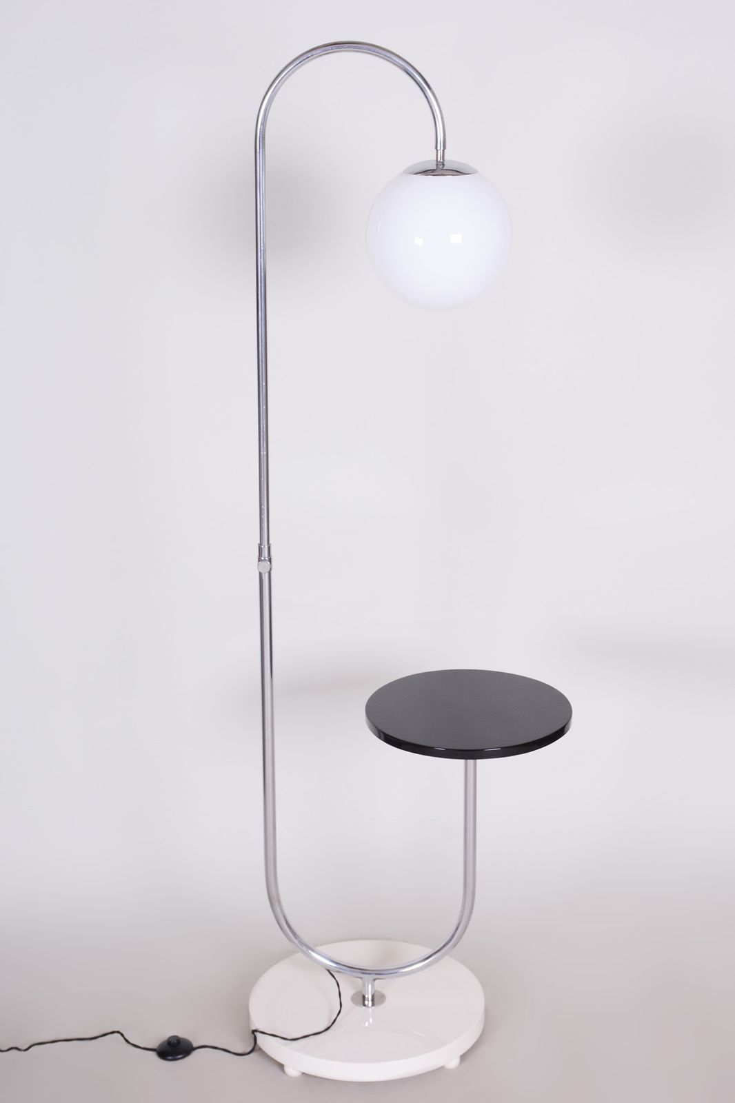 Art Deco Floor Lamp Made ´30s. Designed By Halabala, Made By Up Závody. Restored