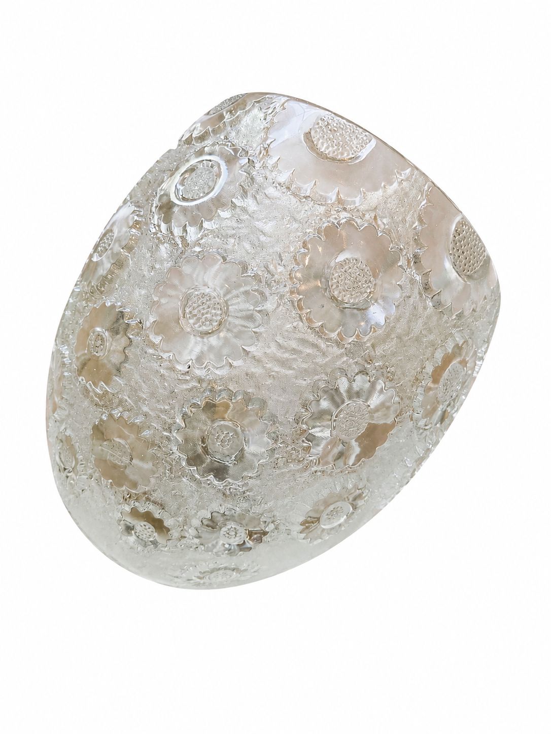 Rene Lalique "Paquerettes" Vase photo for sale