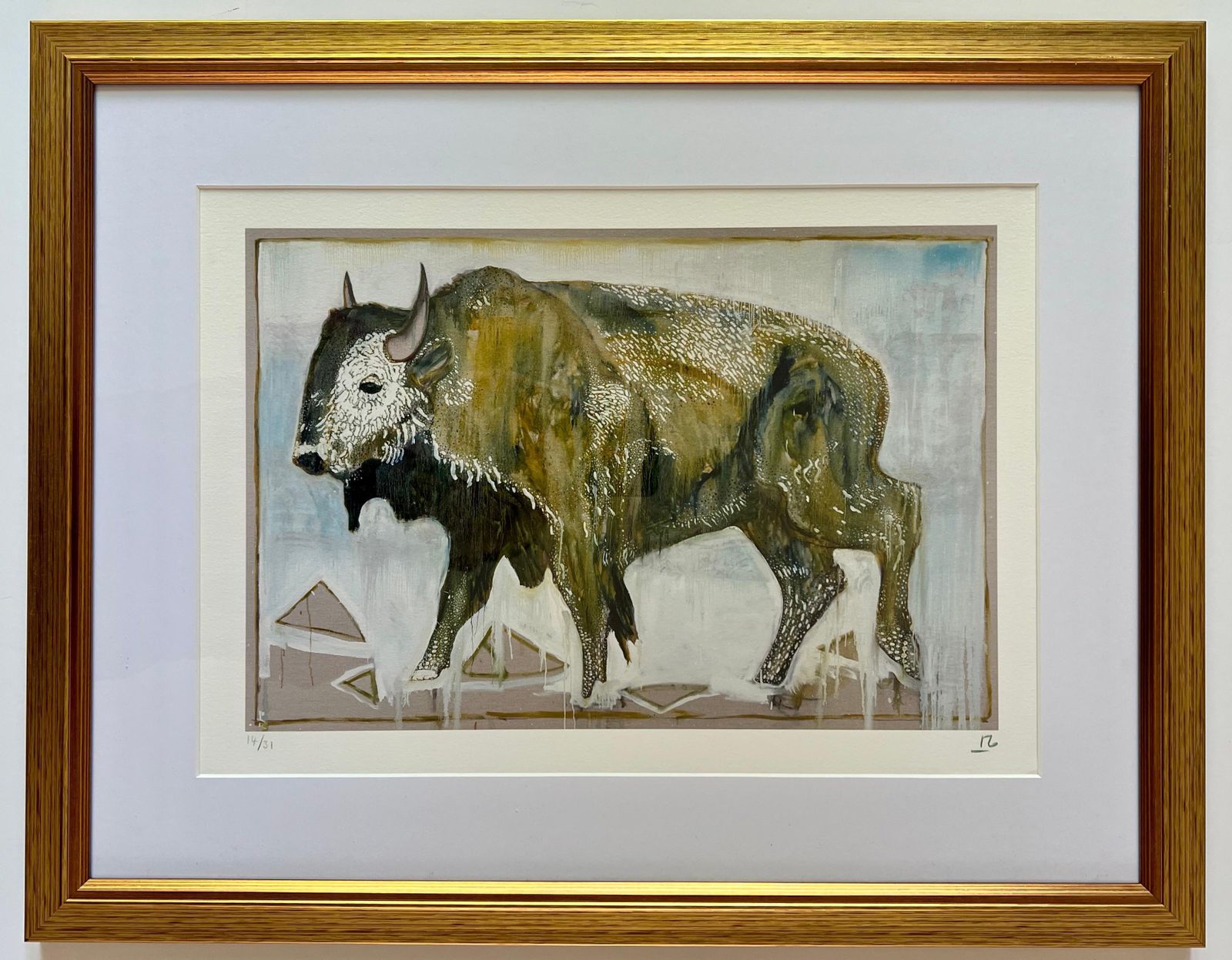 Bison   Archival Print, Signed Edition 14 Of 31, 2013