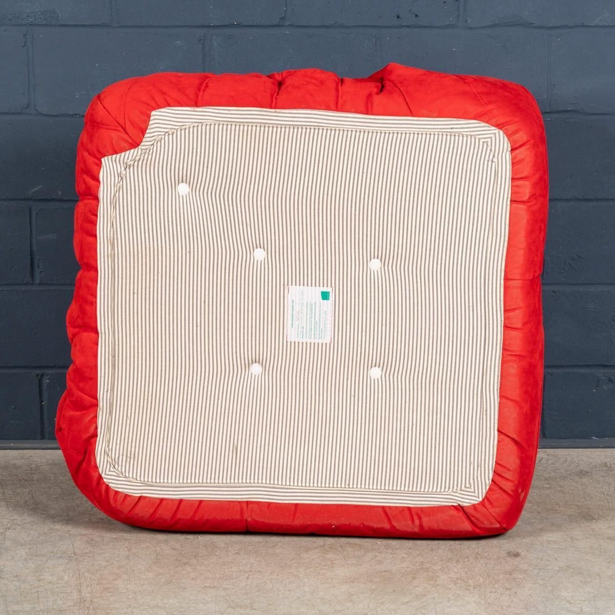 A 21st Century Red "Togo" Corner Sofa By Michel Ducaroy For Ligne Roset France photo buy