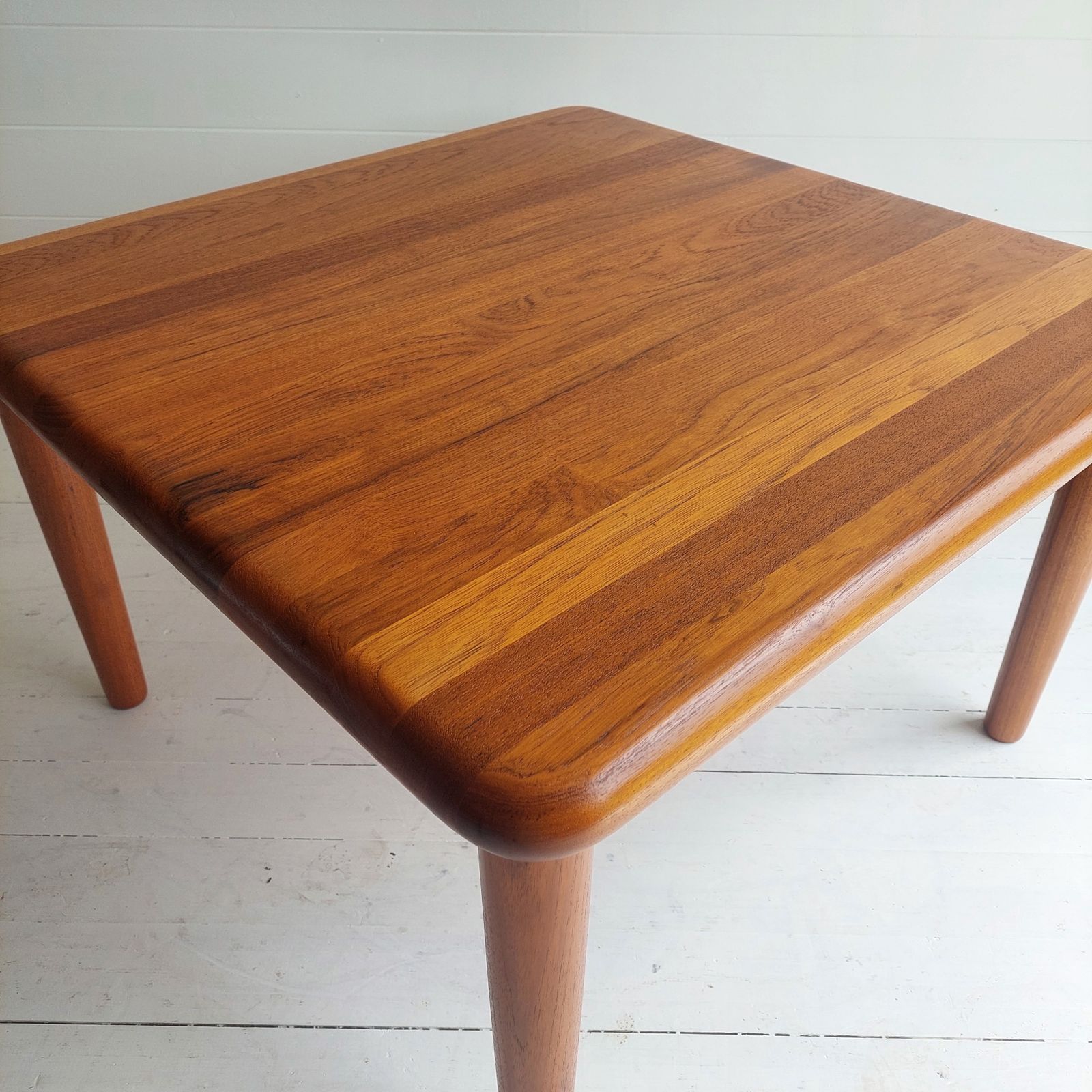 photo furniture Mid Century Danish Solid Teak Coffee Table  Grete Jalk For Glostrup Denmark 60s