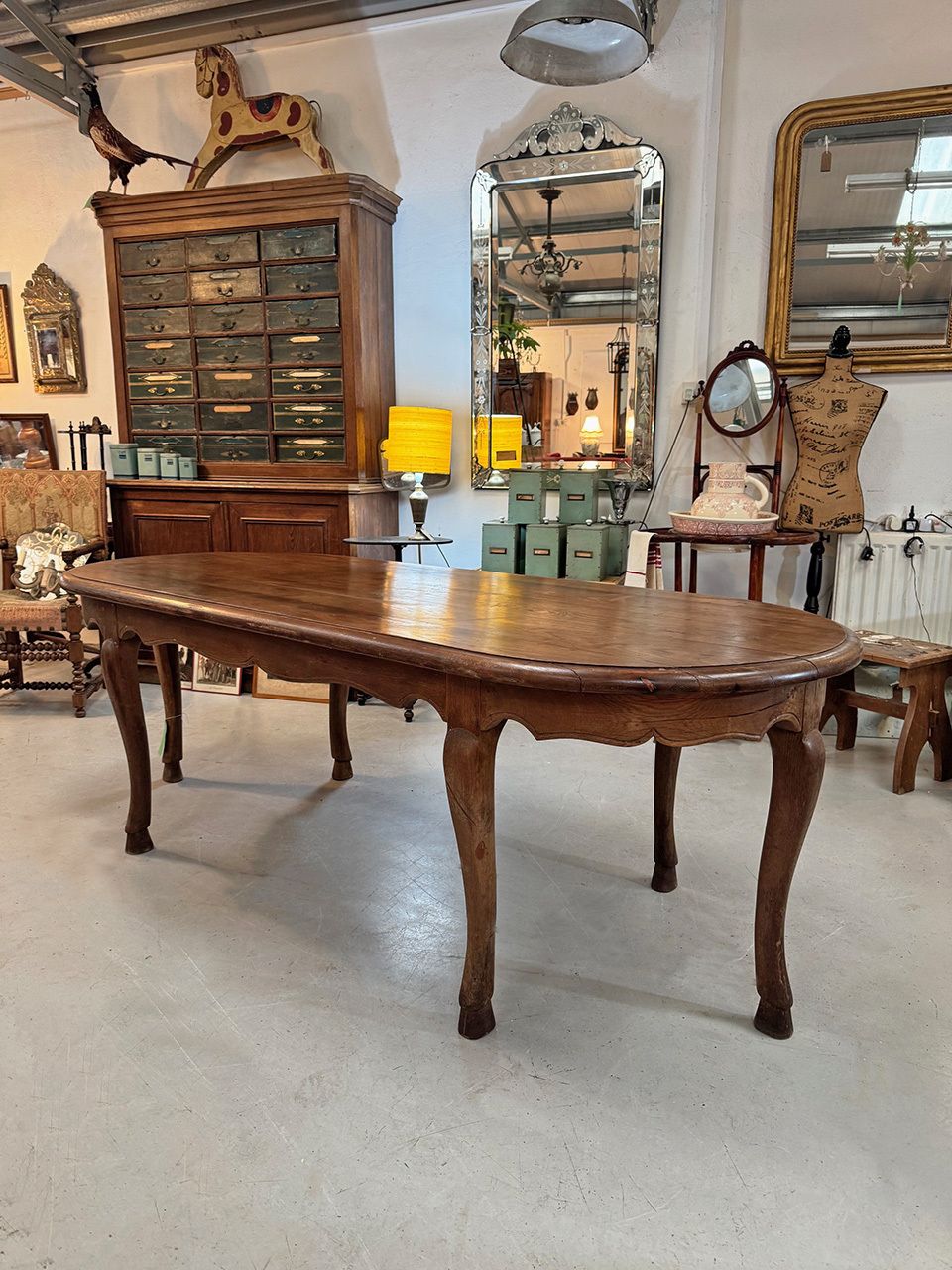 Large Oval Table, 19th Century photo 1711.0