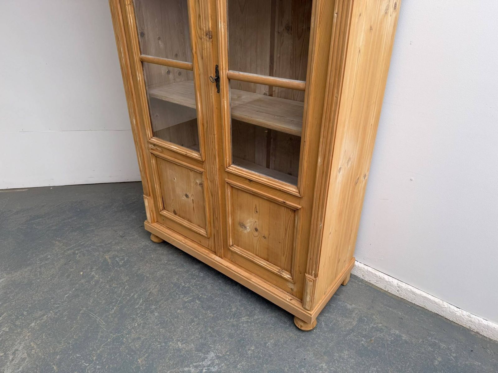 A Stunning Victorian Pine Knockdown Bookcase Wax/Paint photo furniture