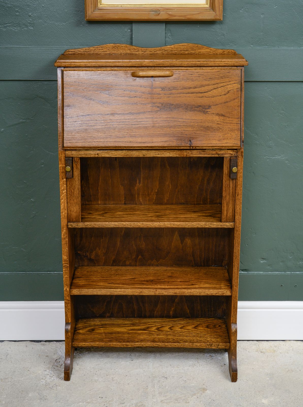 450.0 Arts & Crafts Students Bureau Writing Desk   Sku 218 photo
