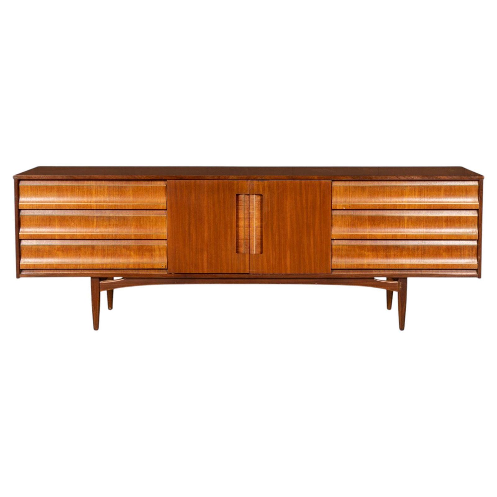 Vintage 20thc English Teak Sideboard By Elliots Of Newbury C.1960
