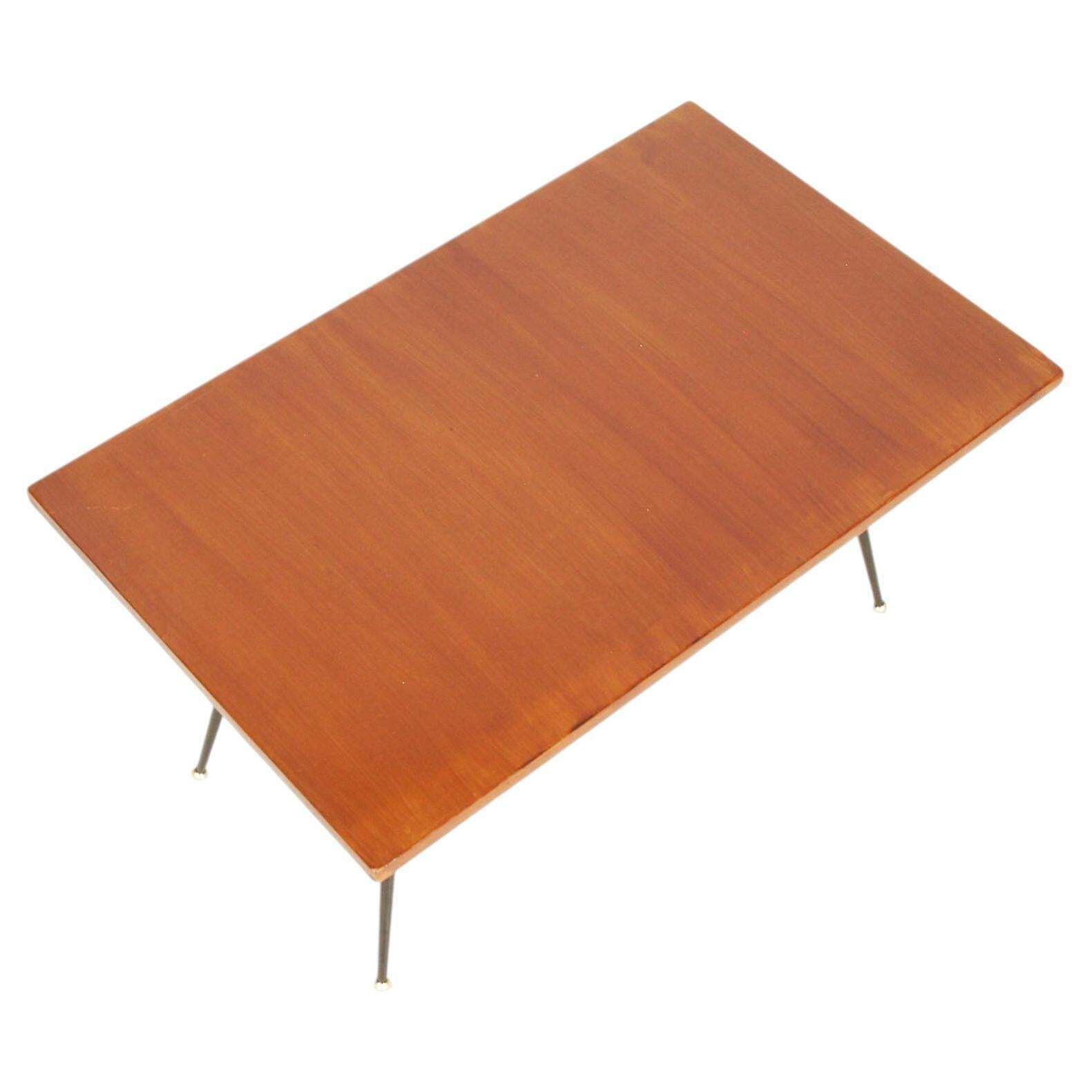 Italiaanse Mid-Century Modern salontafel van ISA Bergamo, ca. jaren 1950, toegeschreven aan Gio Ponti photo vinterior