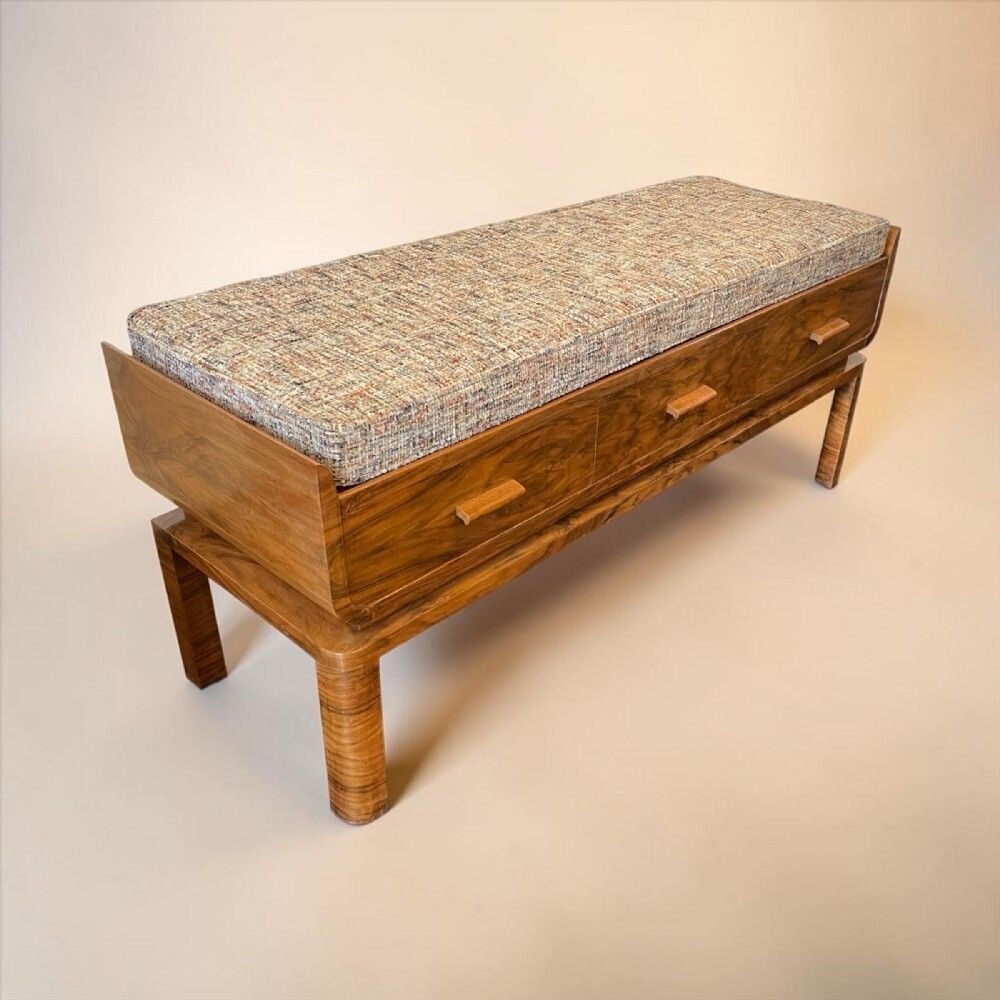 Furniture Art Deco Bench photo