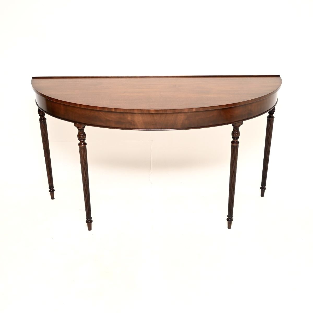 Antique Georgian Style Mahogany Console Table. photo furniture