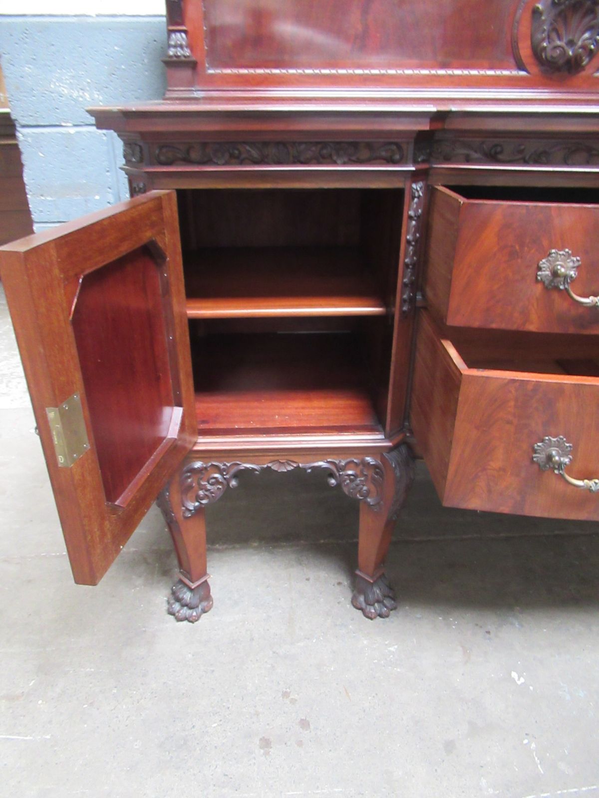 650.0 Quality   Edwardian Period   Mahogany    Sideboard photo