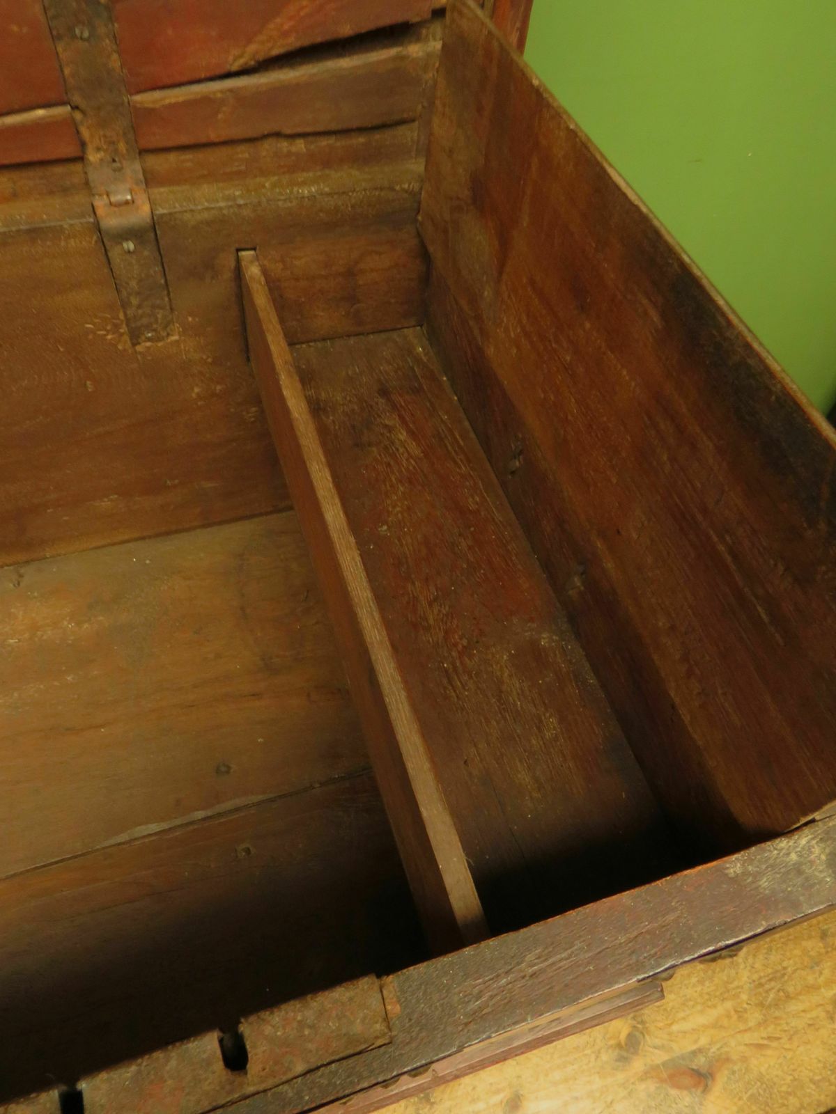 Large Antique Indonesian Marriage Dowry Chest On Wheels photo Furniture