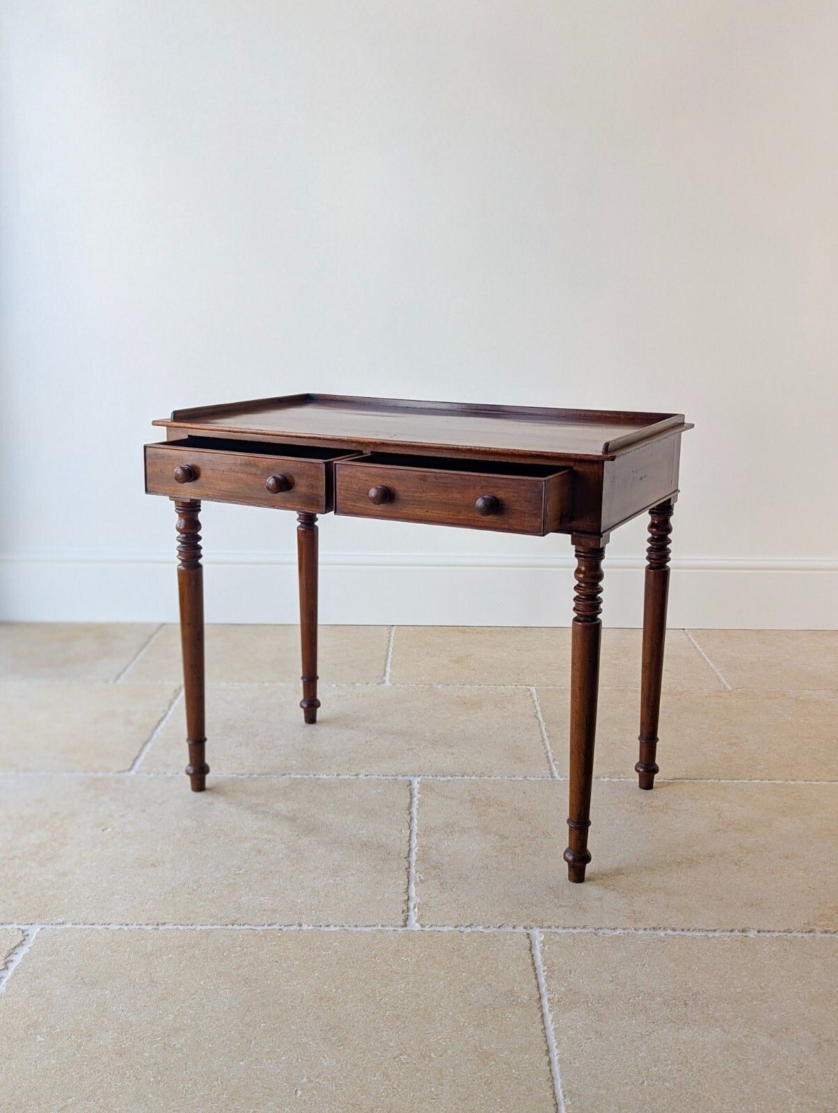Antique William IV Mahogany Writing Table C.1830 photo 875.0