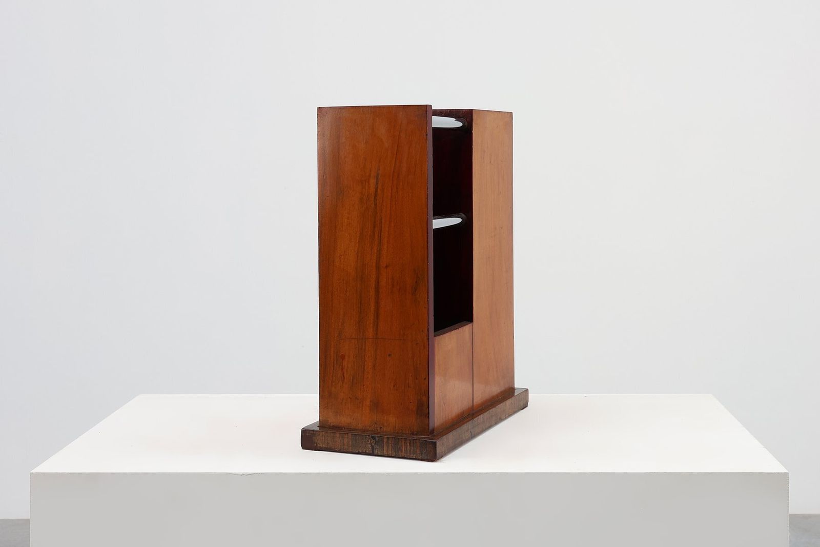 Art Deco Early Umbrella Stand In Wood And Metal, France, 1910s photo 1482.0