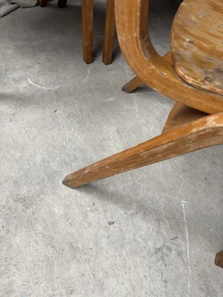 Vtg Mid Century Esavian Esa James Leonard Set Of 6 Stacking Dining Chairs R1204 photo vinterior
