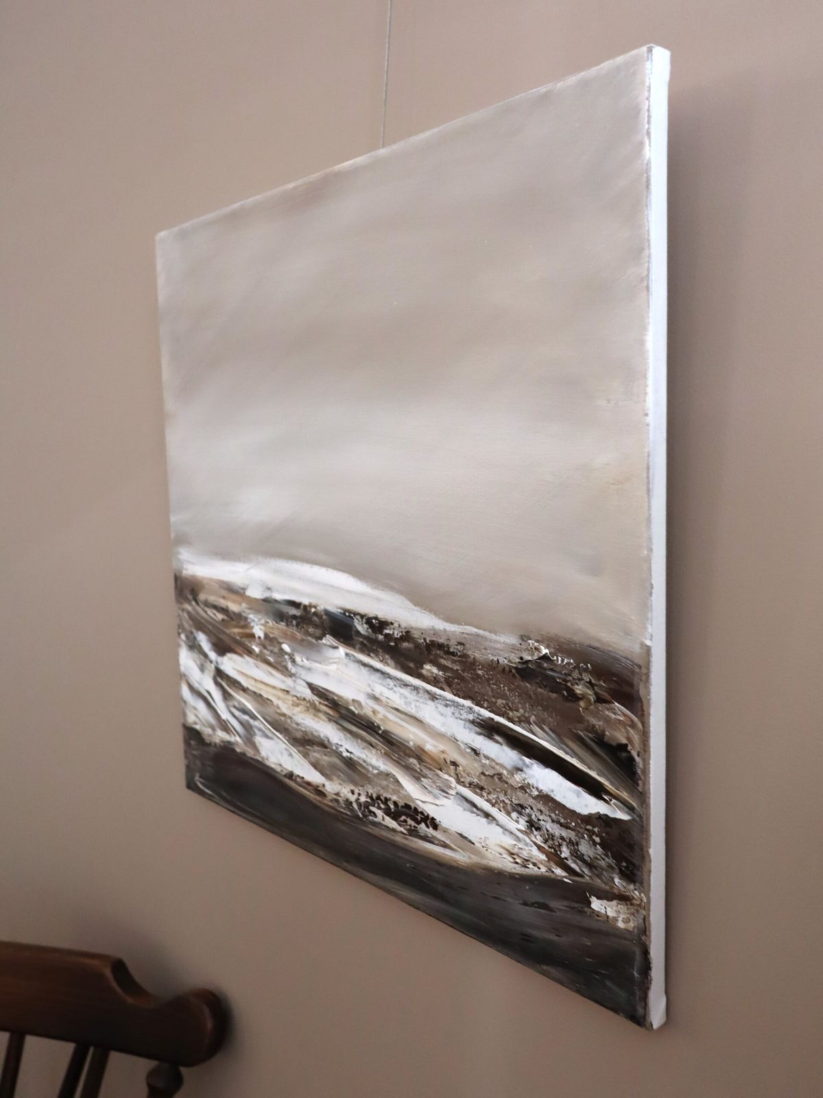 photo for sale The Last Light Of Day Oil On Canvas.