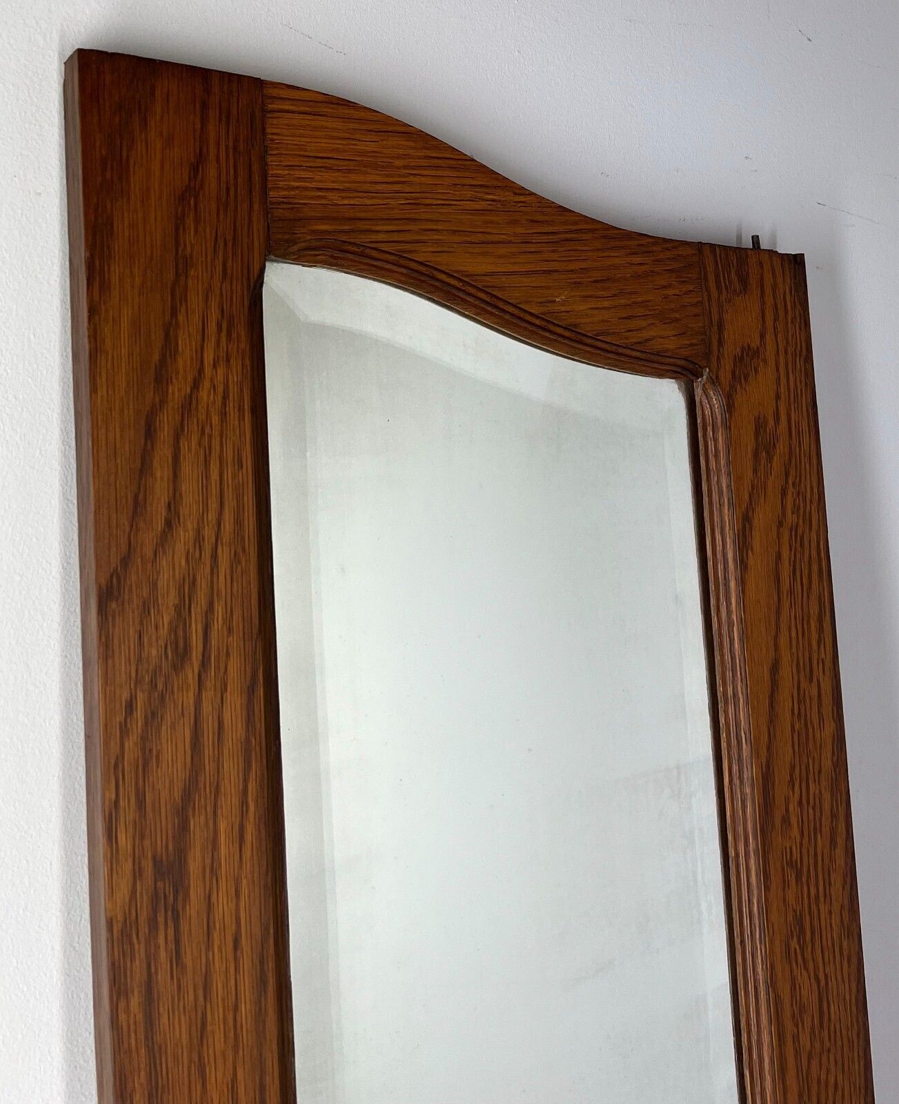 Mirror Antique French Style Oak Wall Mirror Decorative Frame Lot 3117 photo for sale
