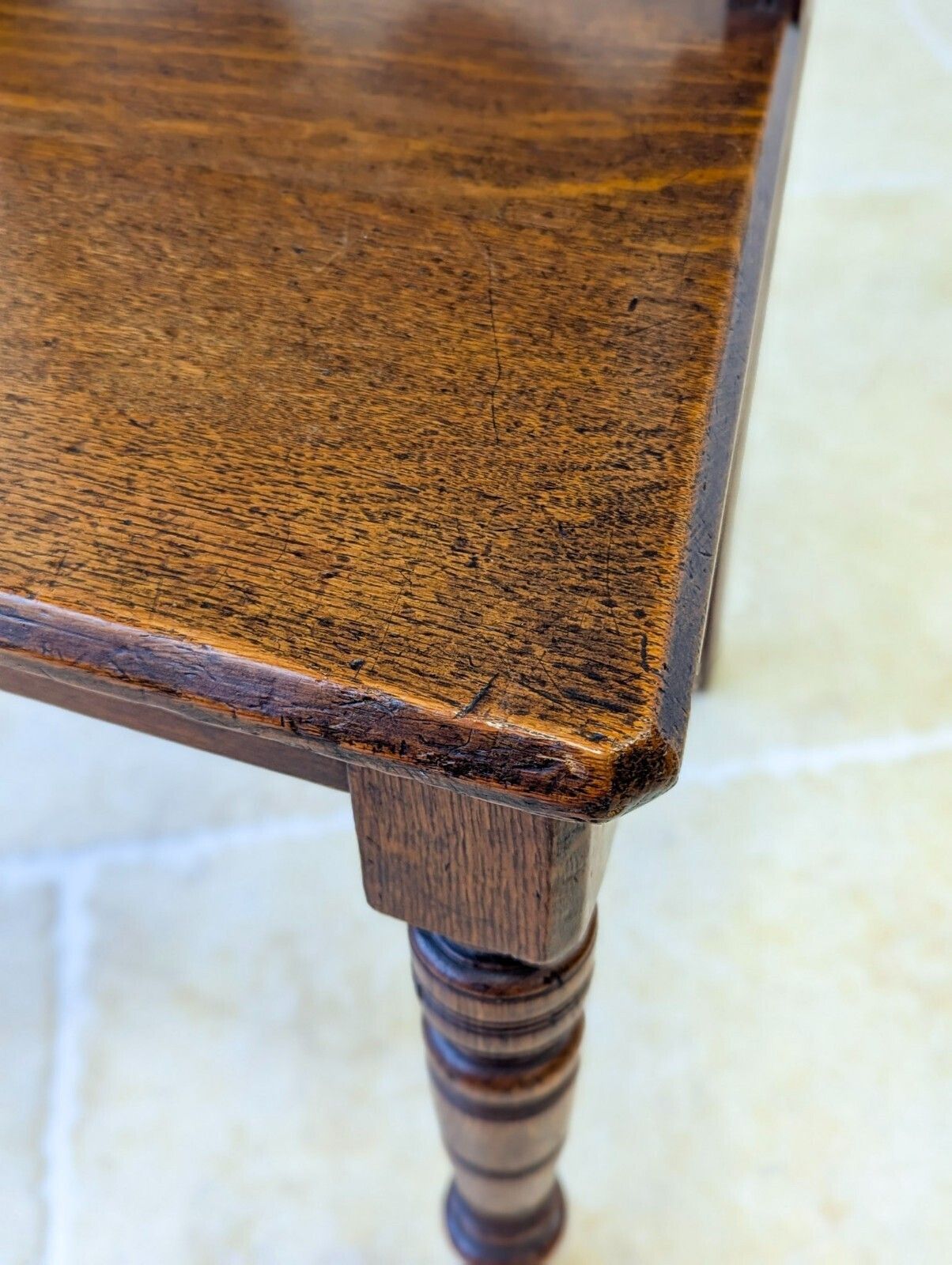 photo buy Antique Victorian Oak Hall Chair C.1890