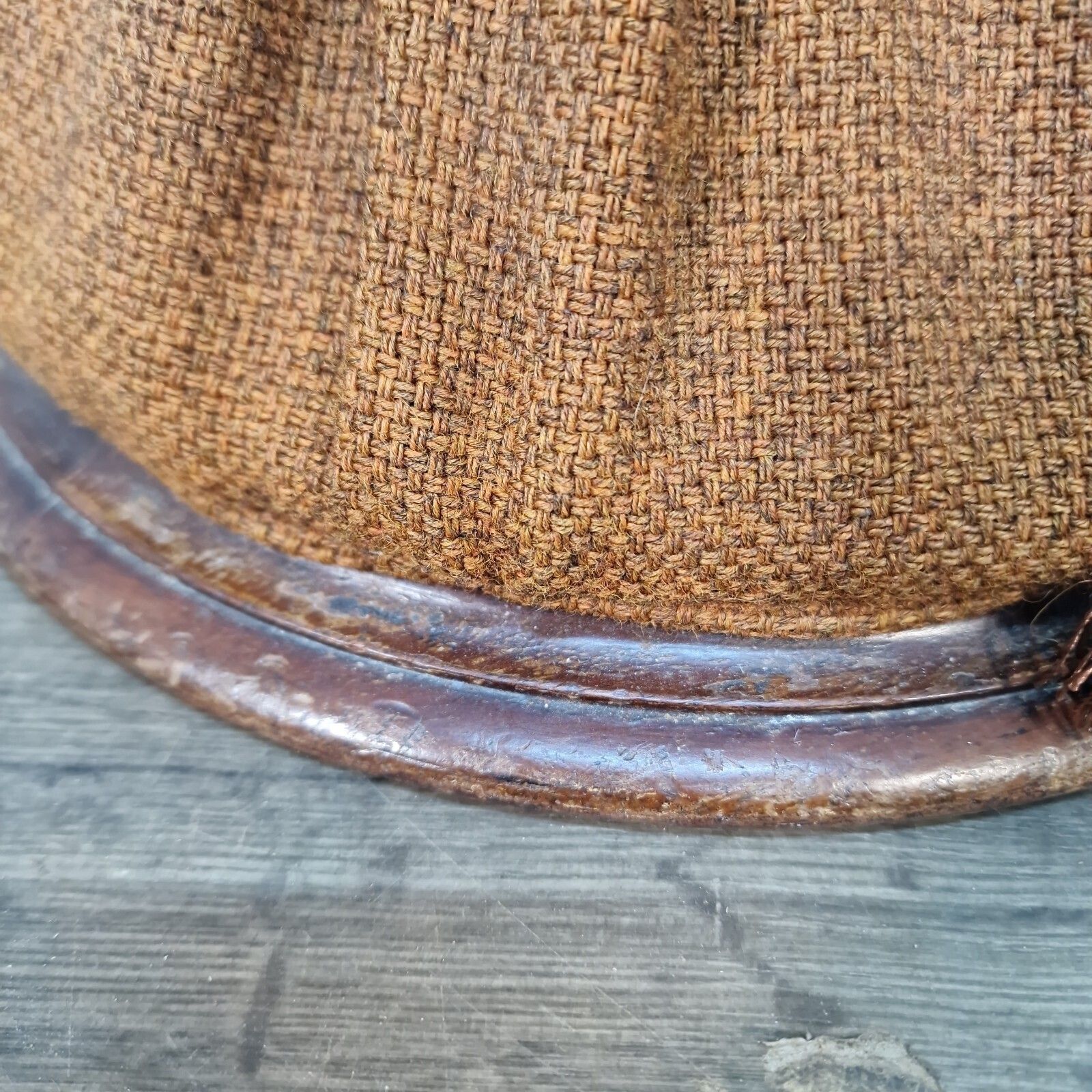 Vintage Drum Stool Upholstered Hourglass Side Bohemian Seat   Retro Mid Century photo Furniture