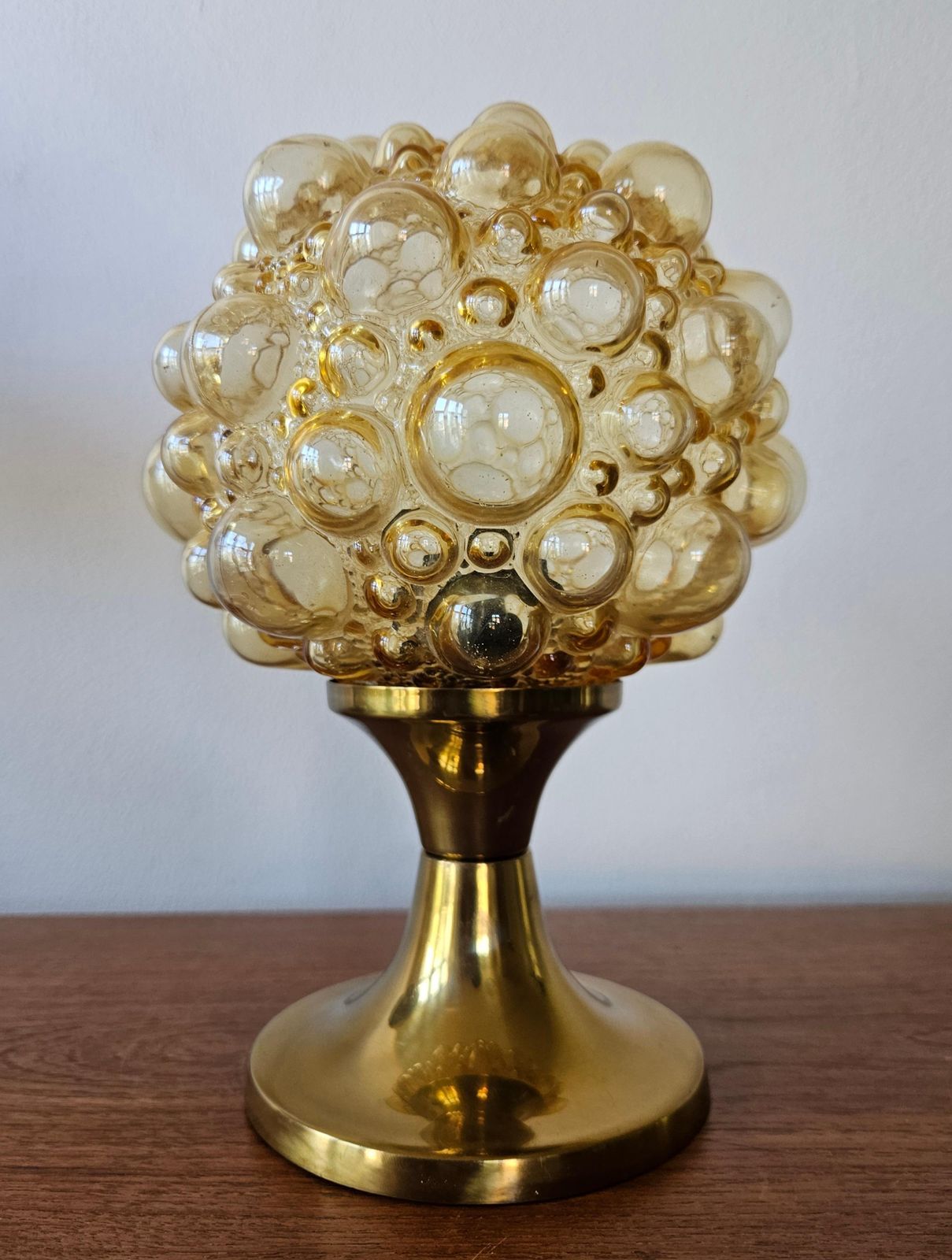 Rare Midcentury Table Lamp Limburg Designed By Helena Tynell, 1970s photo furniture