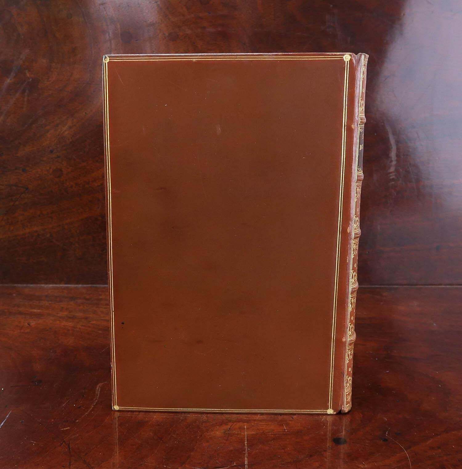 Fraai antiek leergebonden boek voor decoratie. Interesse in natuurlijke historie. 1903 photo 125.0