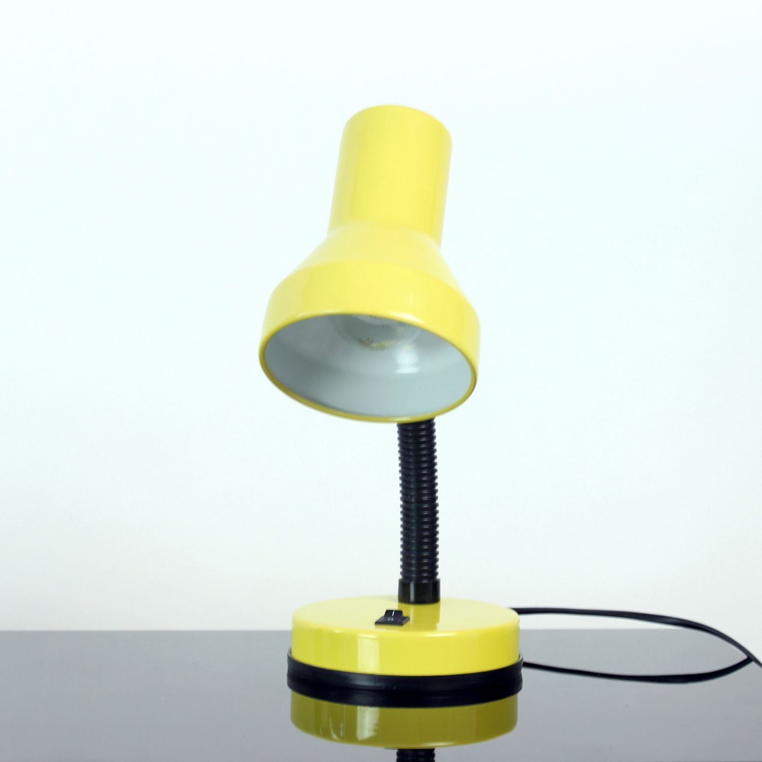 Gele Rendi "Baby 2" verstelbare bureaulamp, Tsjecho-Slowakije, jaren 1990 photo for sale