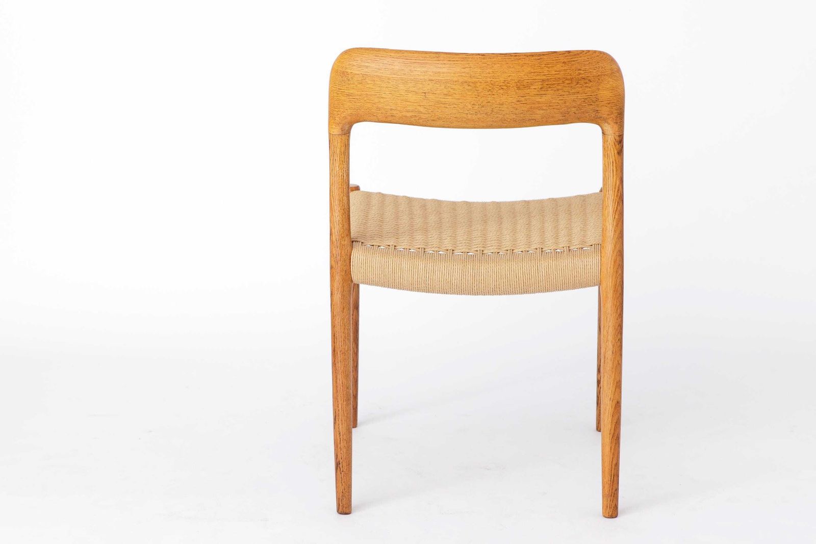 photo for sale Set Of 6 Niels Otto Møller Model 75 Chairs | 1950s Oak Dining Chairs | Mid Century Danish Design.