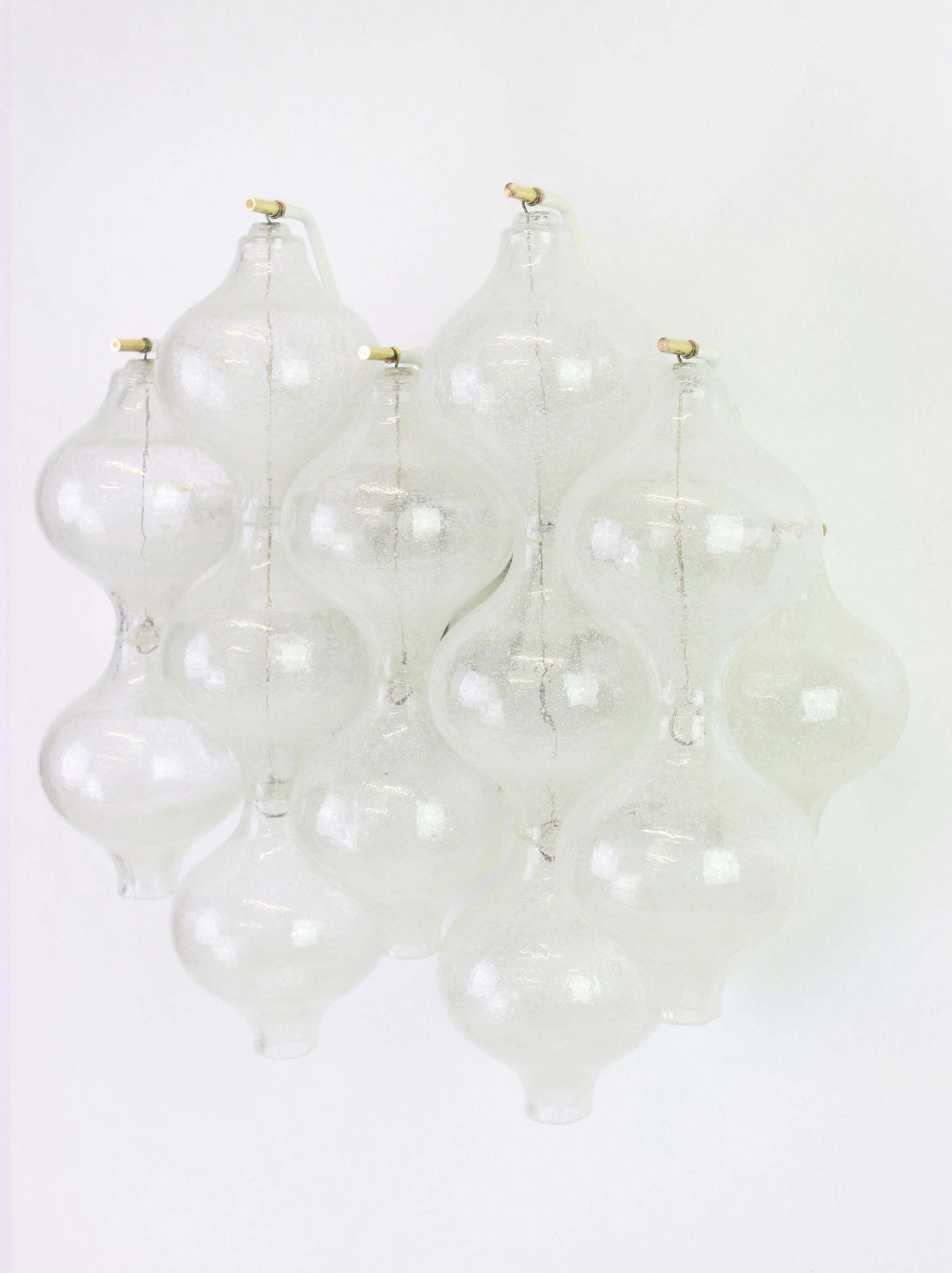 1 Of 4 Large Kalmar 'Tulipan' Sconces Wall Lights, Austria, 1970s photo for sale