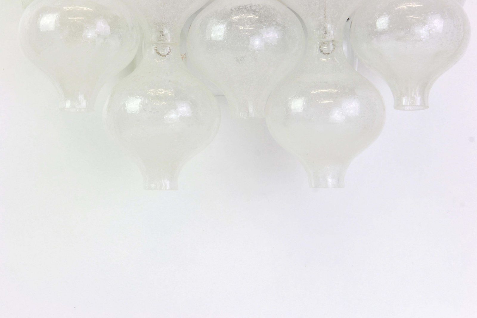 1 Of 4 Large Kalmar 'Tulipan' Sconces Wall Lights, Austria, 1970s photo vintage