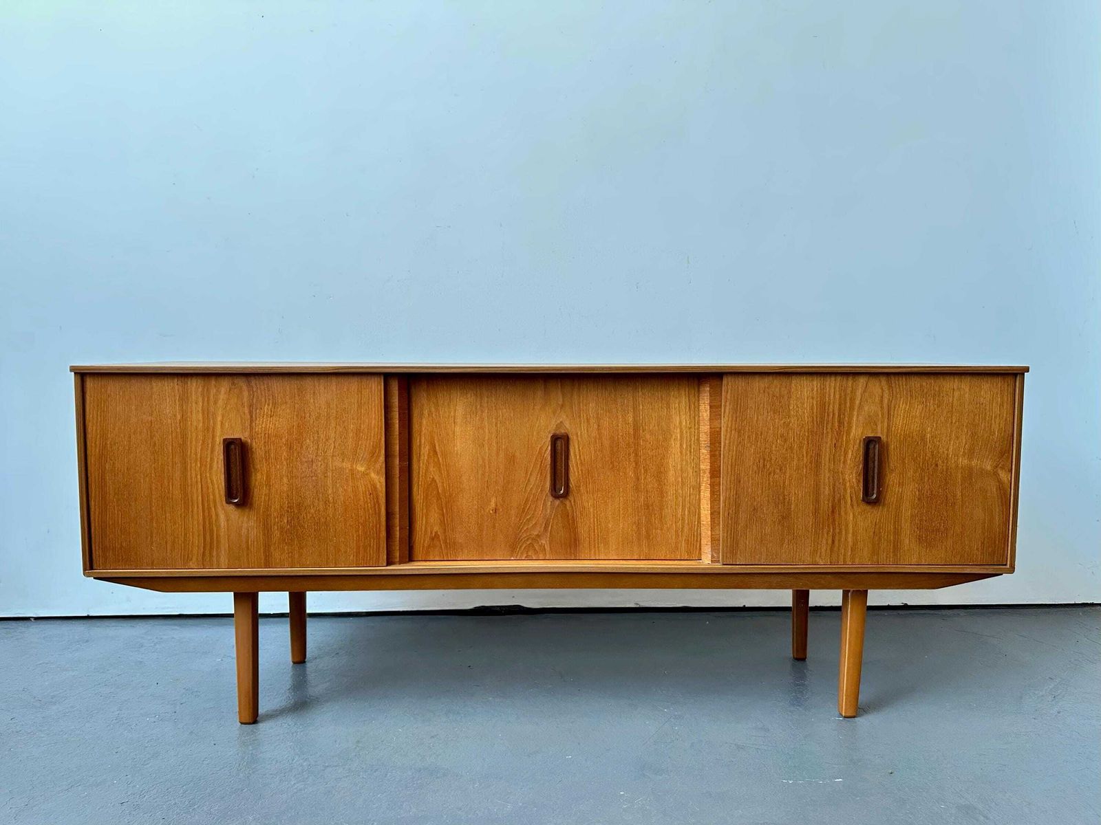 740.0 Vintage 1960s Austinsuite Teak Sideboard. Retro Danish. G Plan. Mid Century photo
