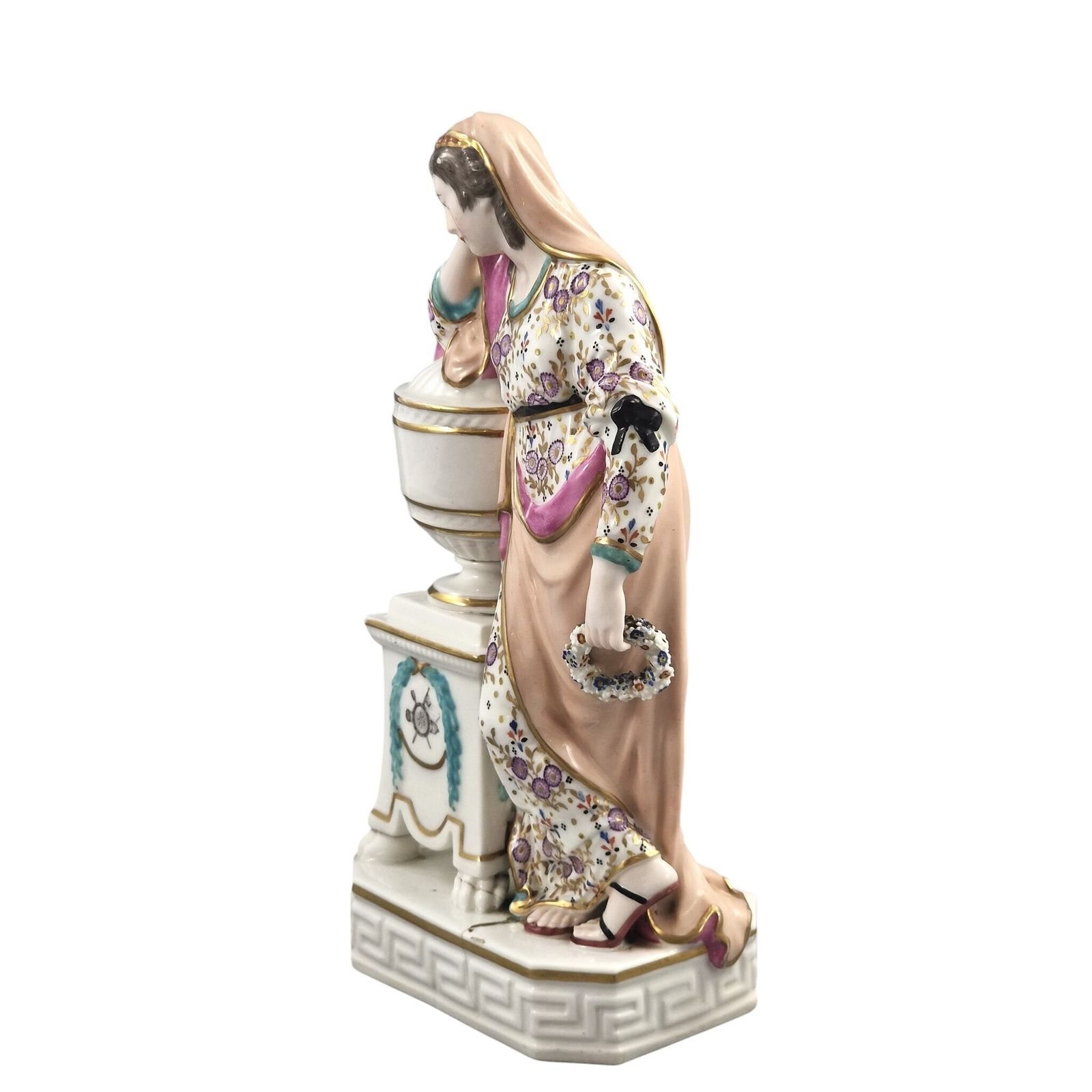 Rare Derby Porcelain Figure Of Andromache, Model No.100, C.1778 photo for sale