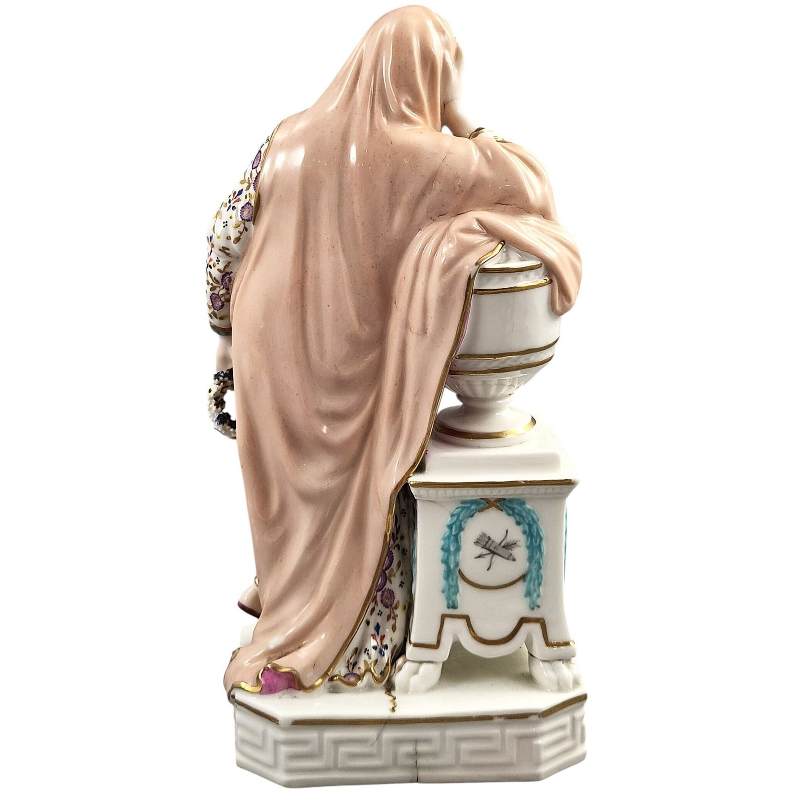 Rare Derby Porcelain Figure Of Andromache, Model No.100, C.1778 photo 1200.0