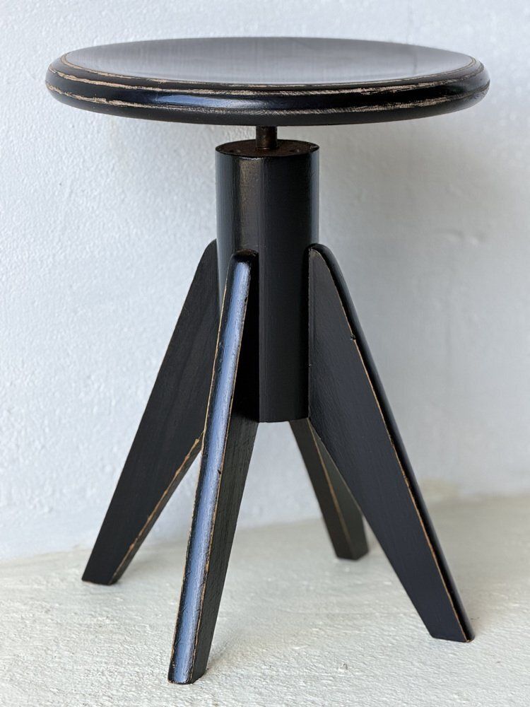 photo furniture Mid Century Adjustable Piano Stool, 1960s