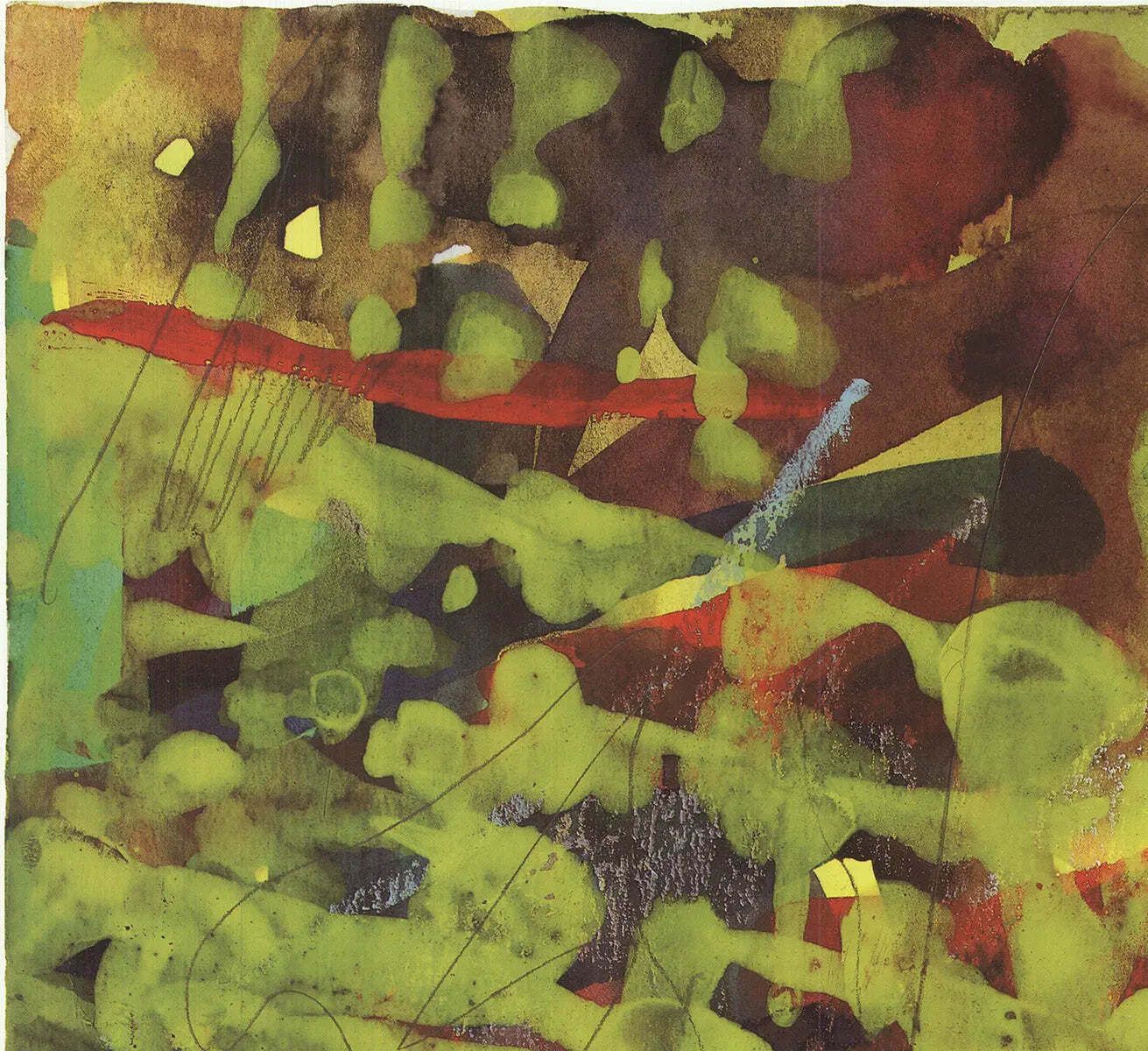 Lithographie offset Gerhard Richter Ibm G.El.2, 1987 photo for sale