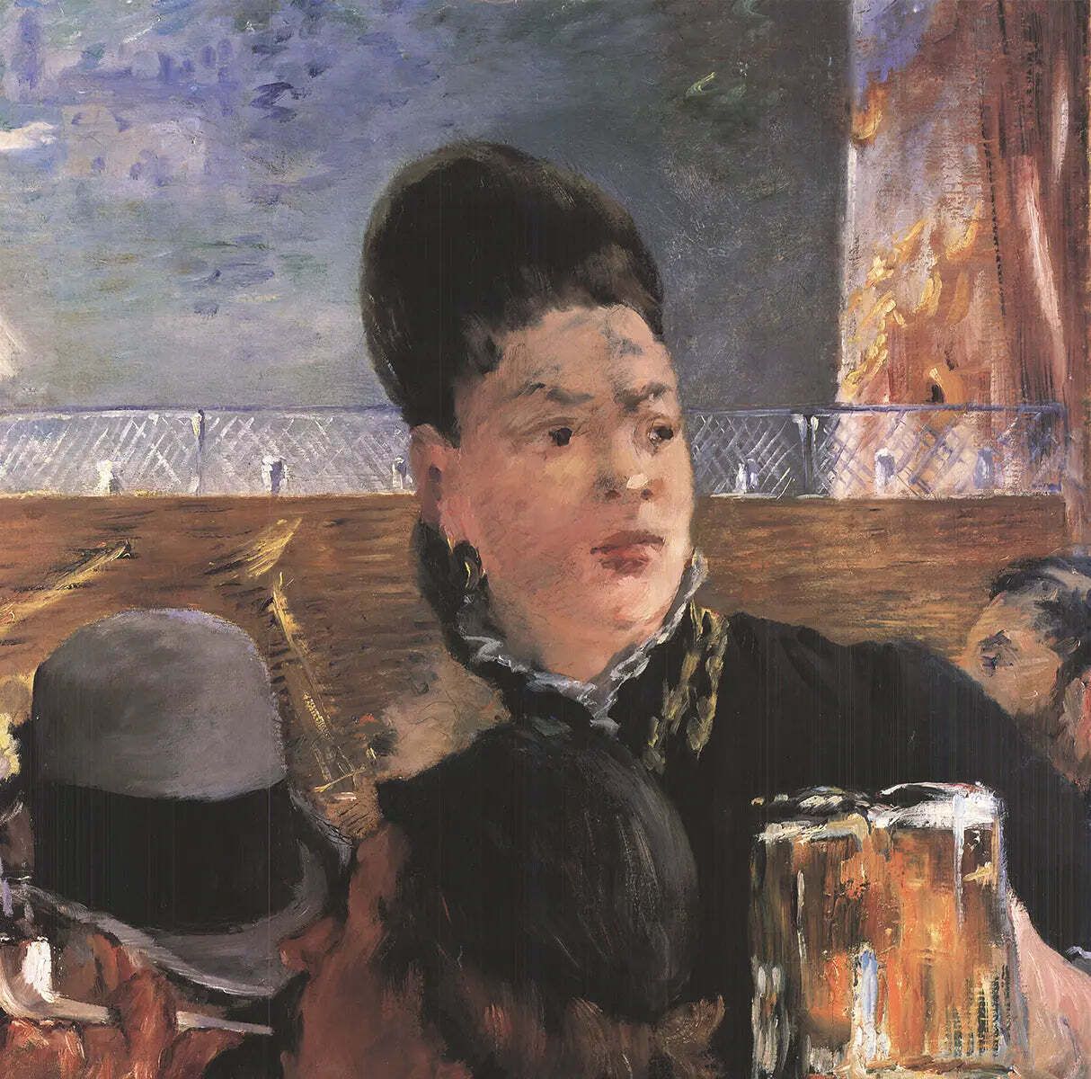 Edouard Manet The Waitress 1996 Tentoonstelling Offset Lithografie Poster photo Kunst
