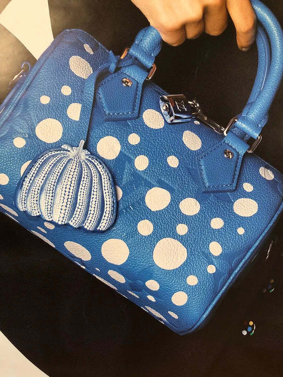 Yayoi Kusama X Louis Vuitton 2023 Large Offset Lithograph Exhibition Poster photo for sale