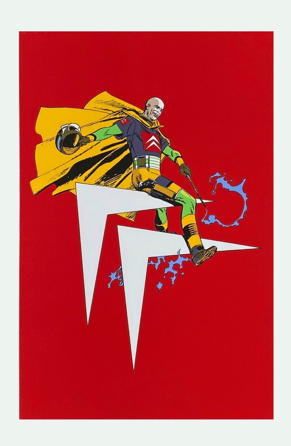 Collectif   Citroen Screenprint Les Chevrons Voient Rouge   Paul Gillon 1986