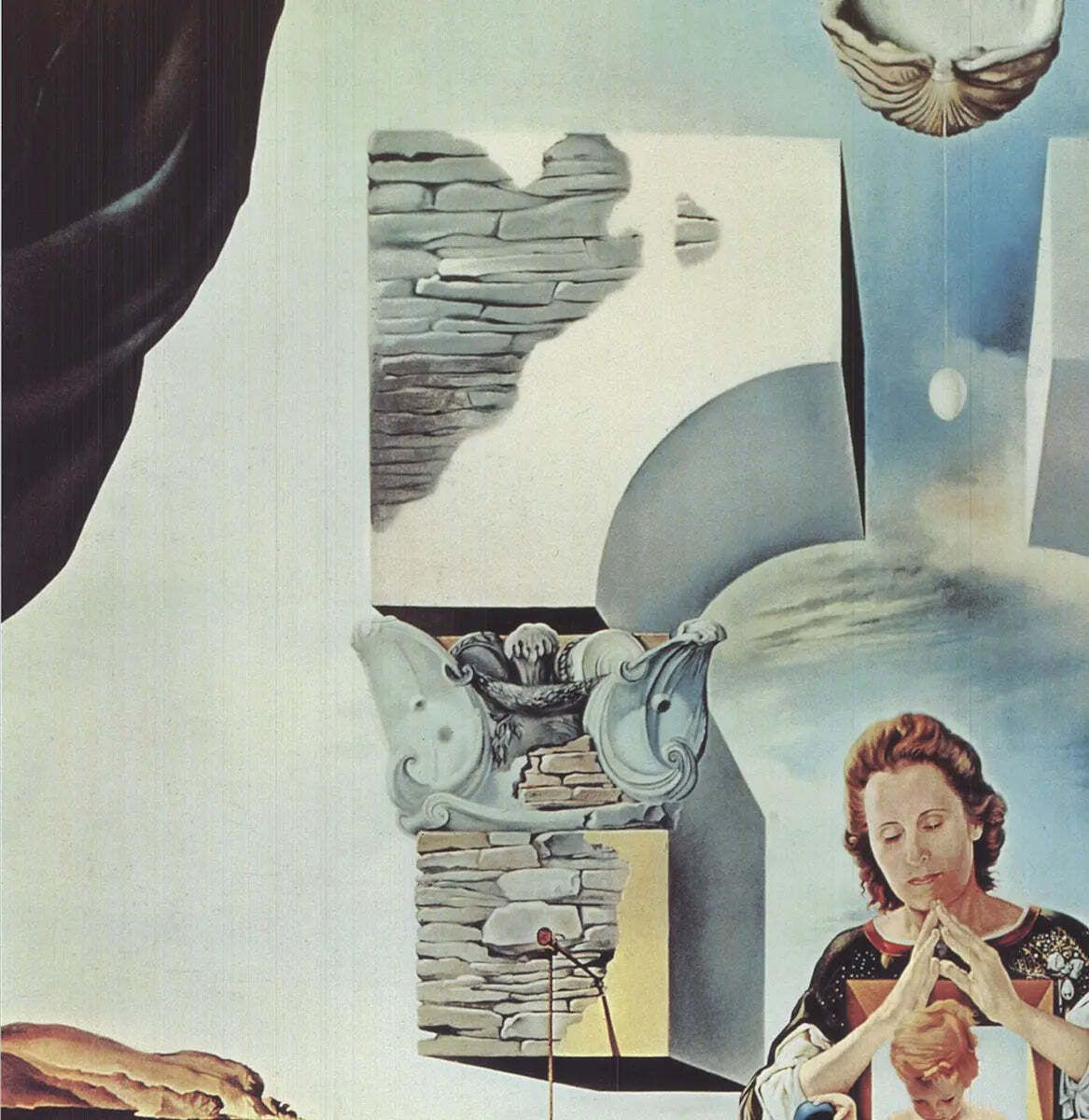 Affiche offset Patricia George Piazza Vespucci 1998, architecture photo Art