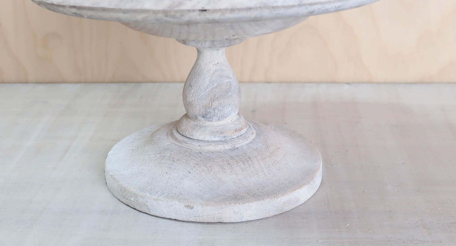 Antique Limed Oak Tazza. English, Circa 1920 photo Home Decor