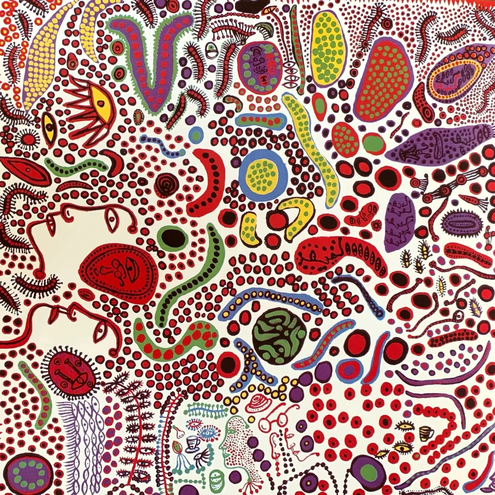 Yayoi Kusama Endless Life Of People Limited Edition Art Print photo Kunst