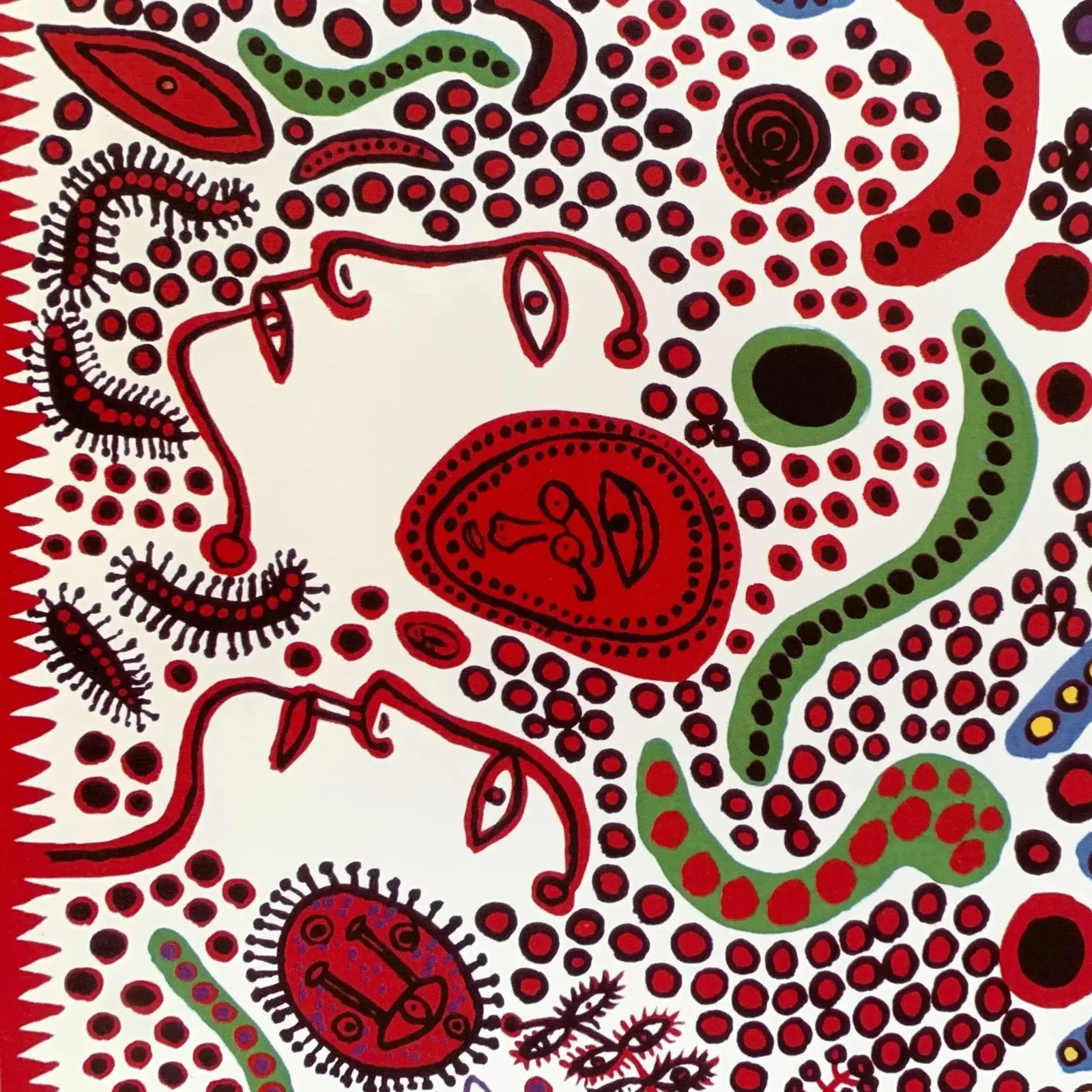 Yayoi Kusama Endless Life Of People Limited Edition Art Print photo 2766.0