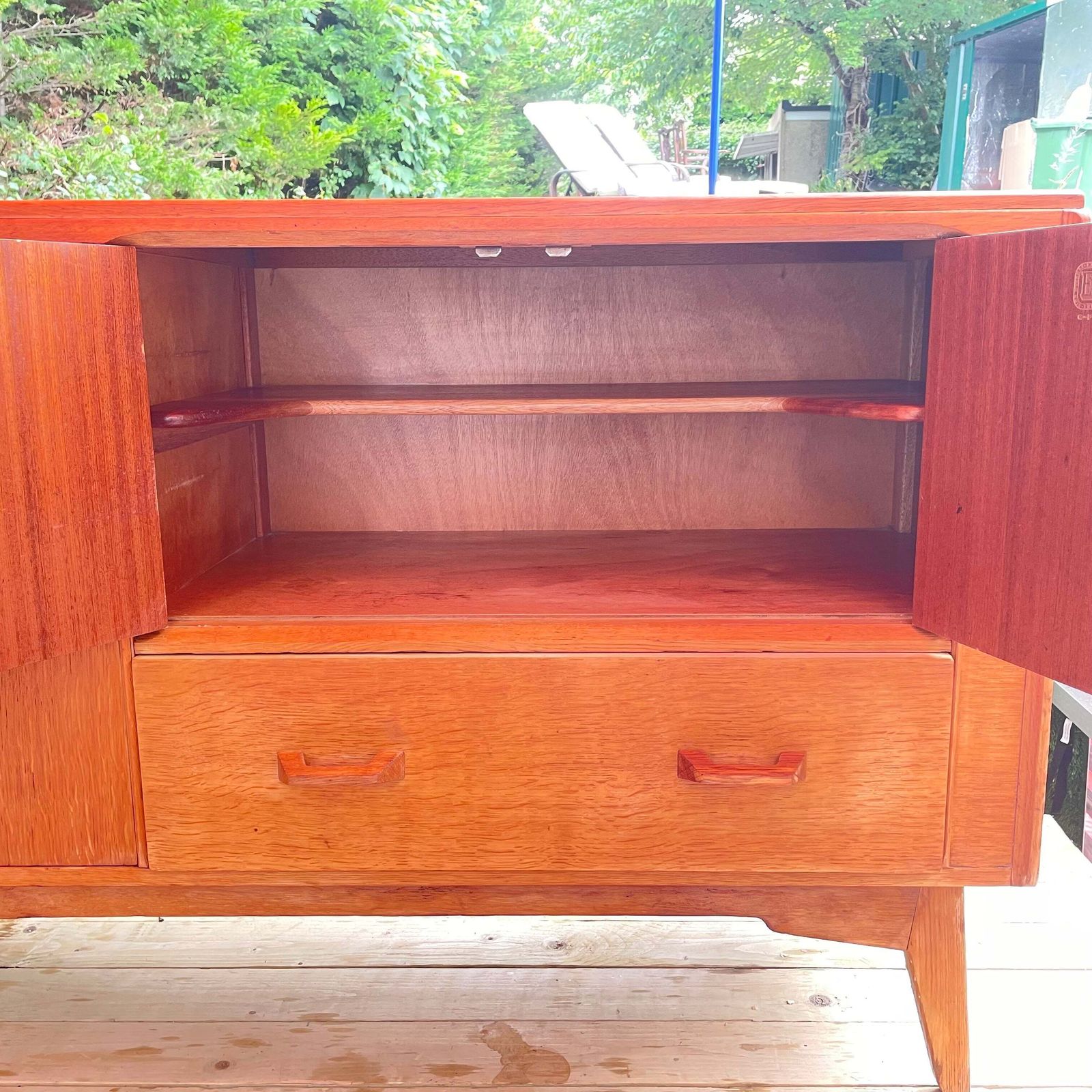 Mid Century G Plan Brandon Oak Sideboard photo vintage