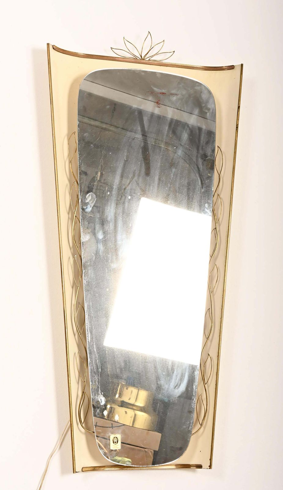 Illuminated Wall Mirror By Ernest Igl Manufactured By Hillebrand photo vinterior