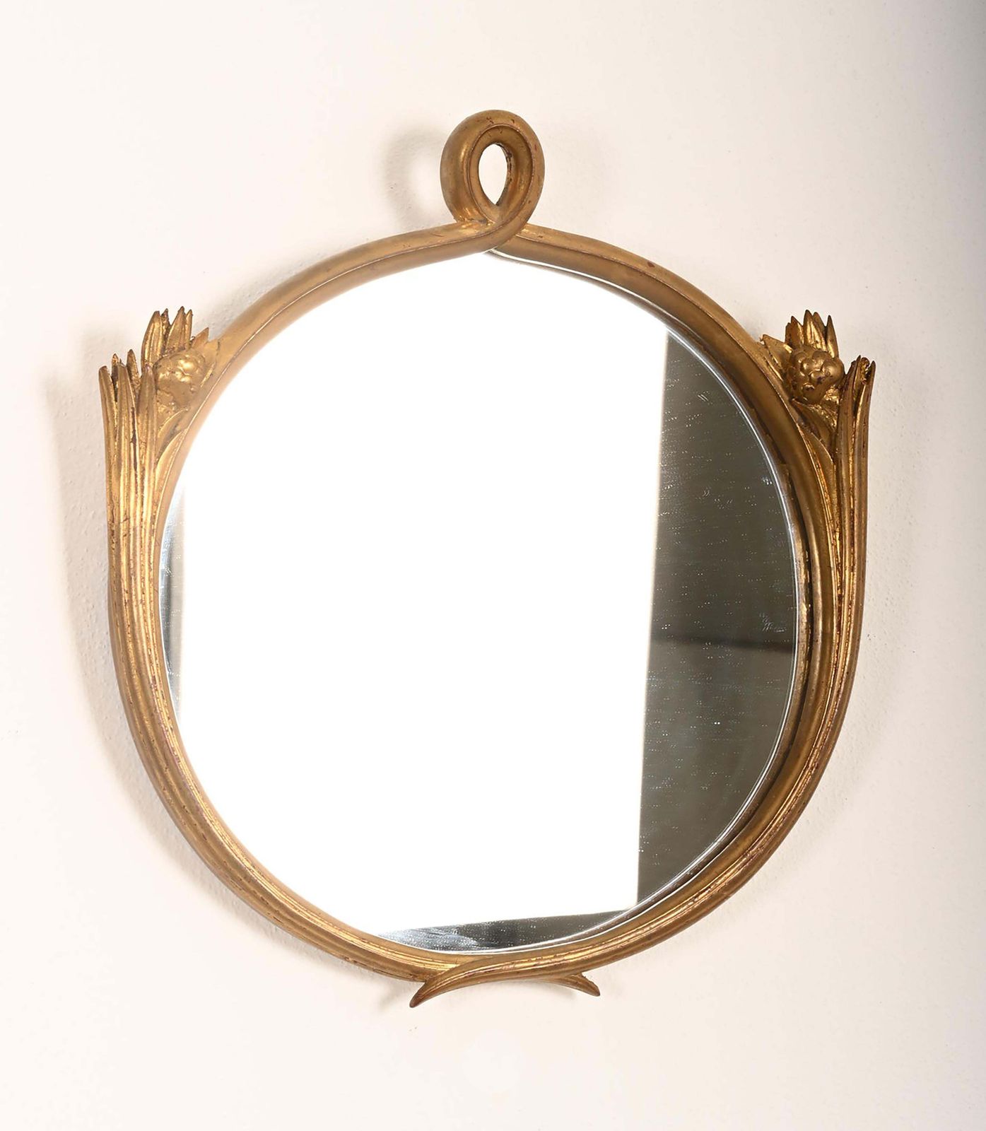 Wandspiegel van Josef Hoffmann, geproduceerd door Max Welz – kleinere uitvoering photo vintage