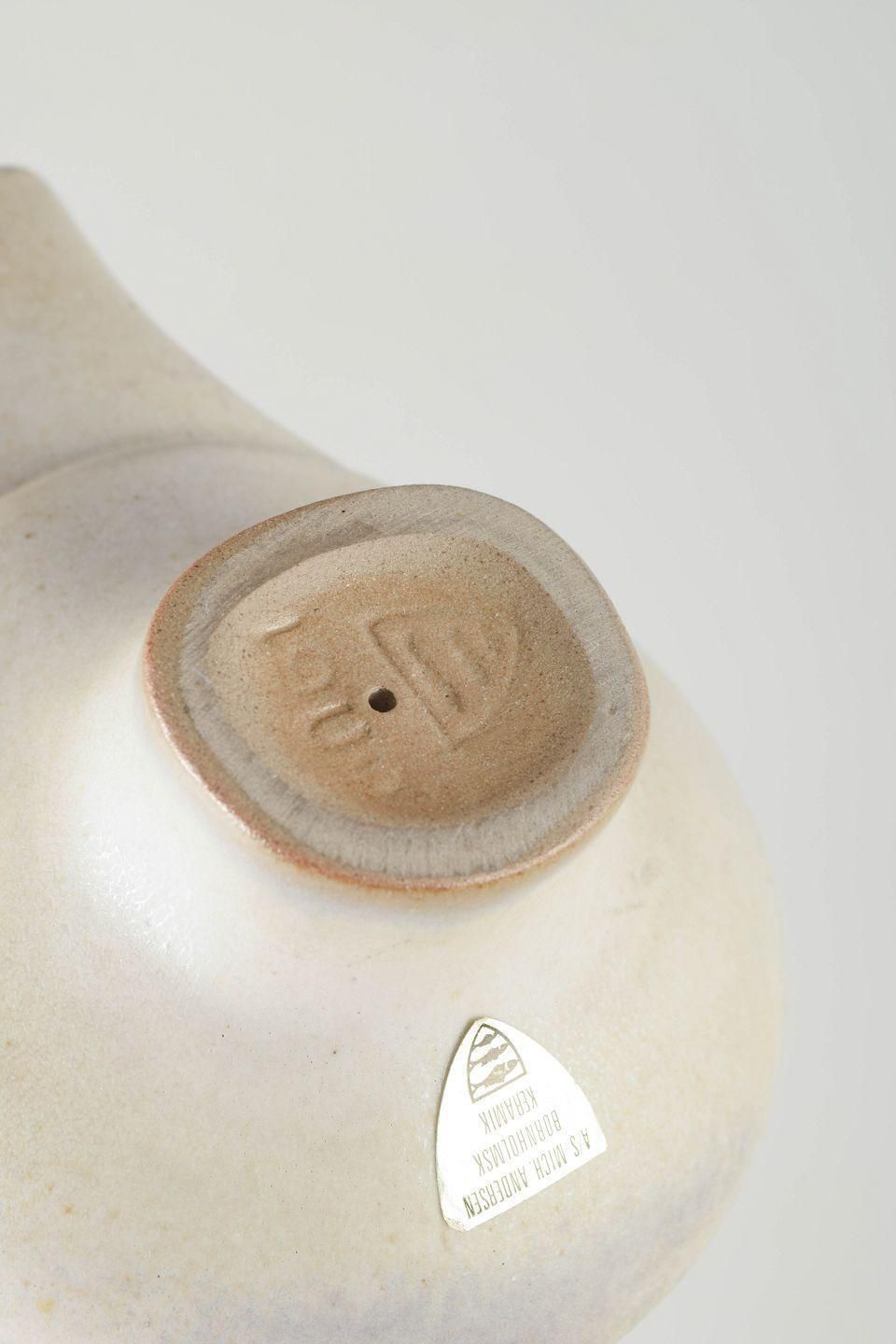 Marianne Starck voor Michael Andersen & Søn. Keramisch vogelfiguur, 1960/70s photo Kunst