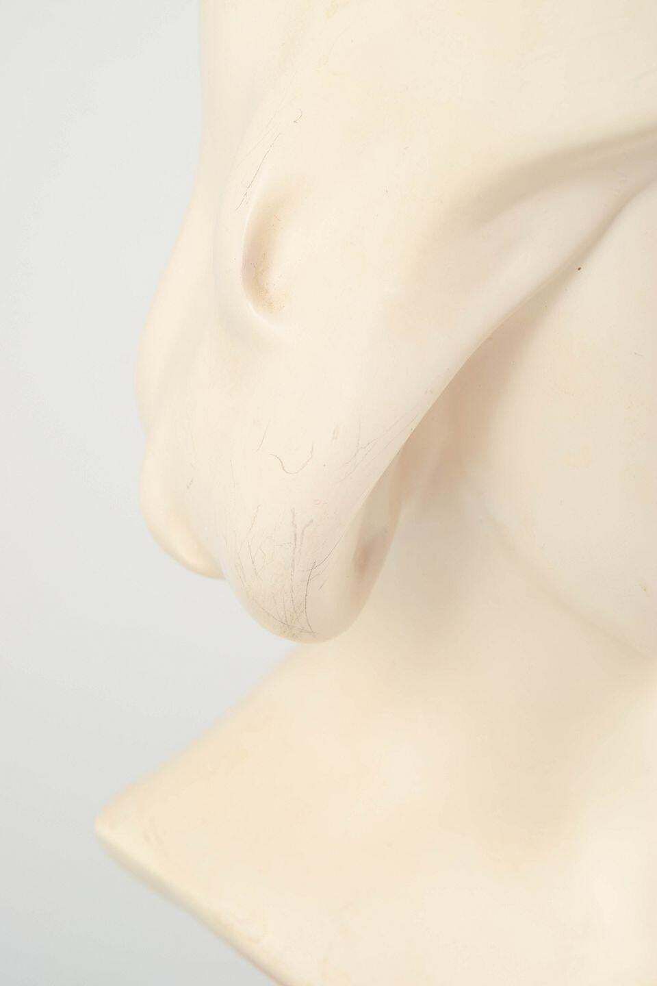 Påskliljan, Plaster Bust Of A Young Girl. Scandinavia, Mid 20th C. photo 272.0